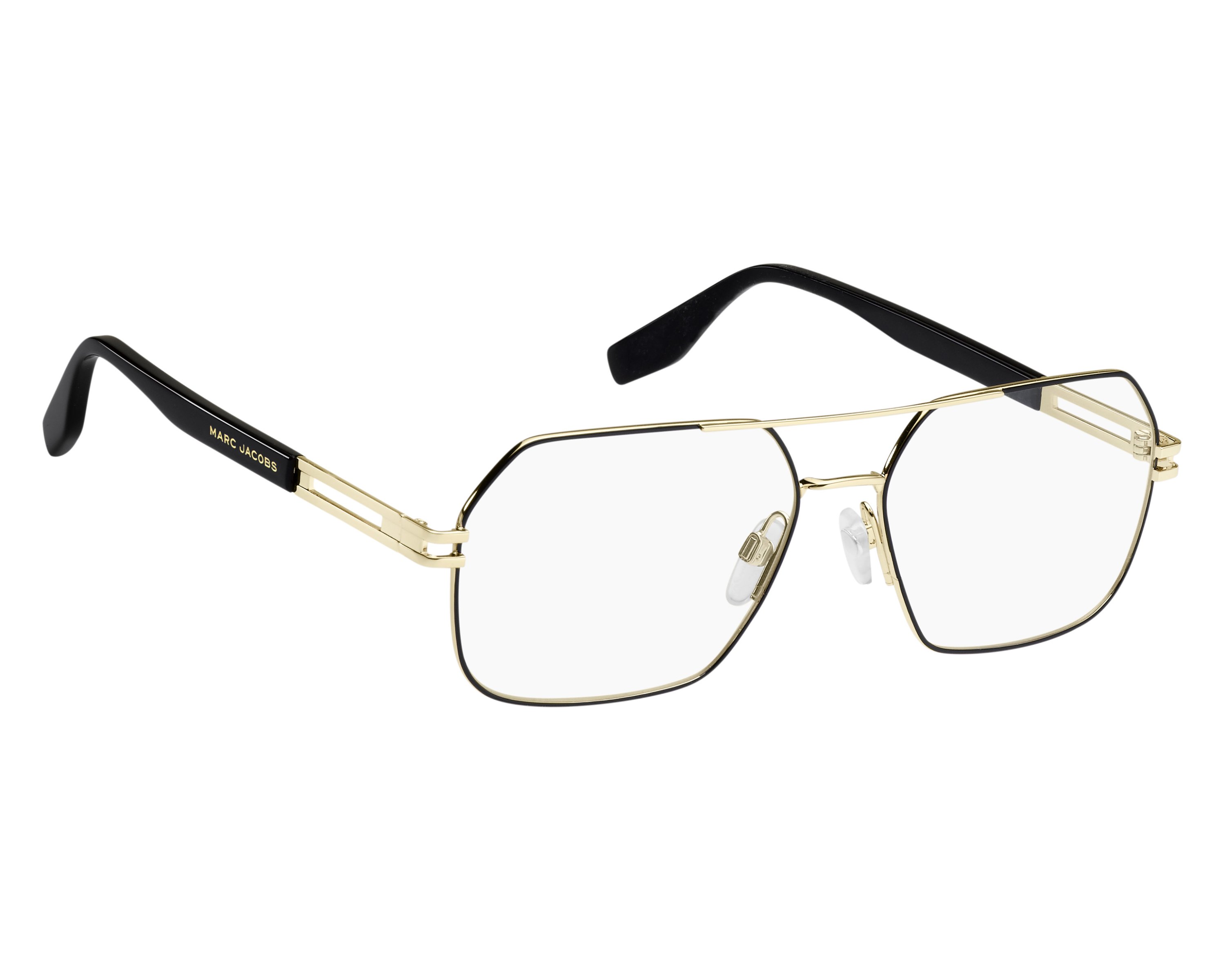 Marc Jacobs MARC-602 RHL 57-16 Or Noir vue de face