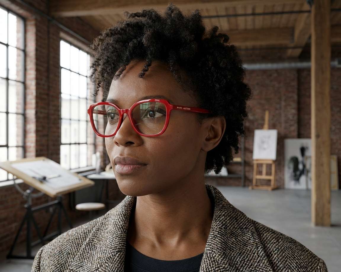 Marc Jacobs MARC-661 C9A 53-16 Rouge  vue 360 degr&eacute;s 5