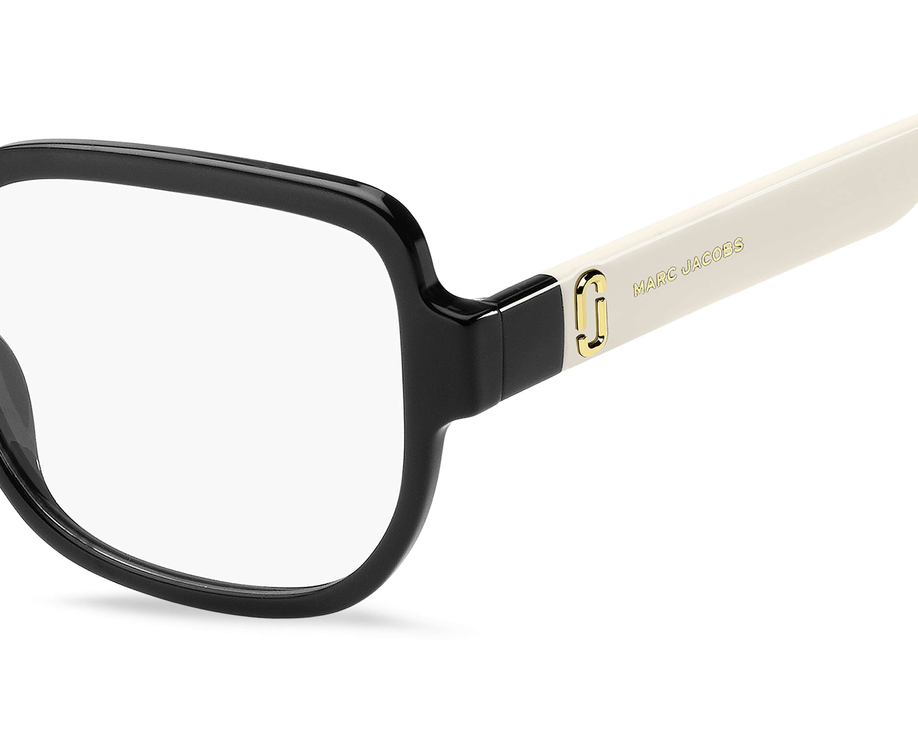 Marc Jacobs MARC-725 80S 55-16 Noir Blanc autre vue