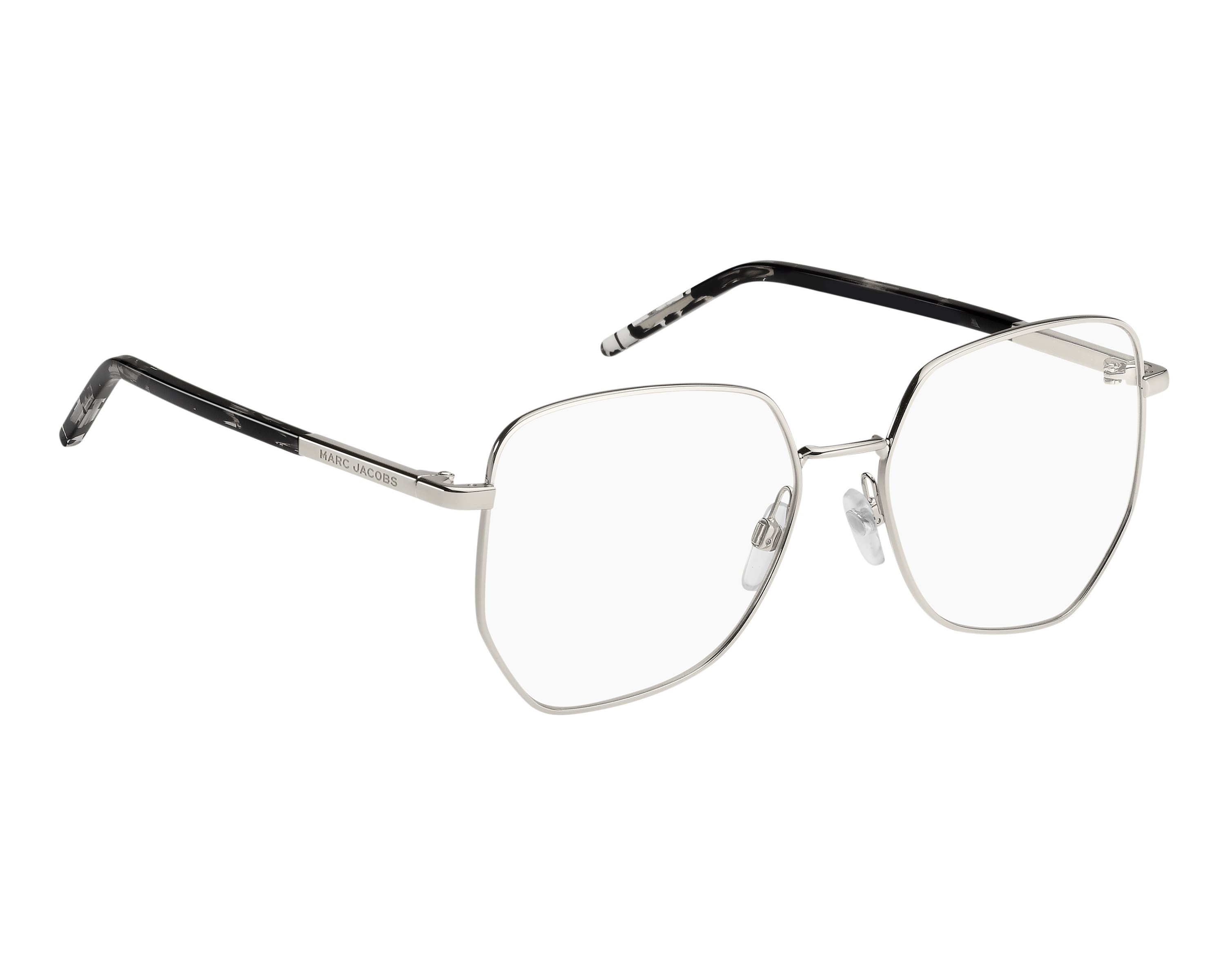 Marc Jacobs MARC-780 84J 55-16 Palladium Noir vue de face