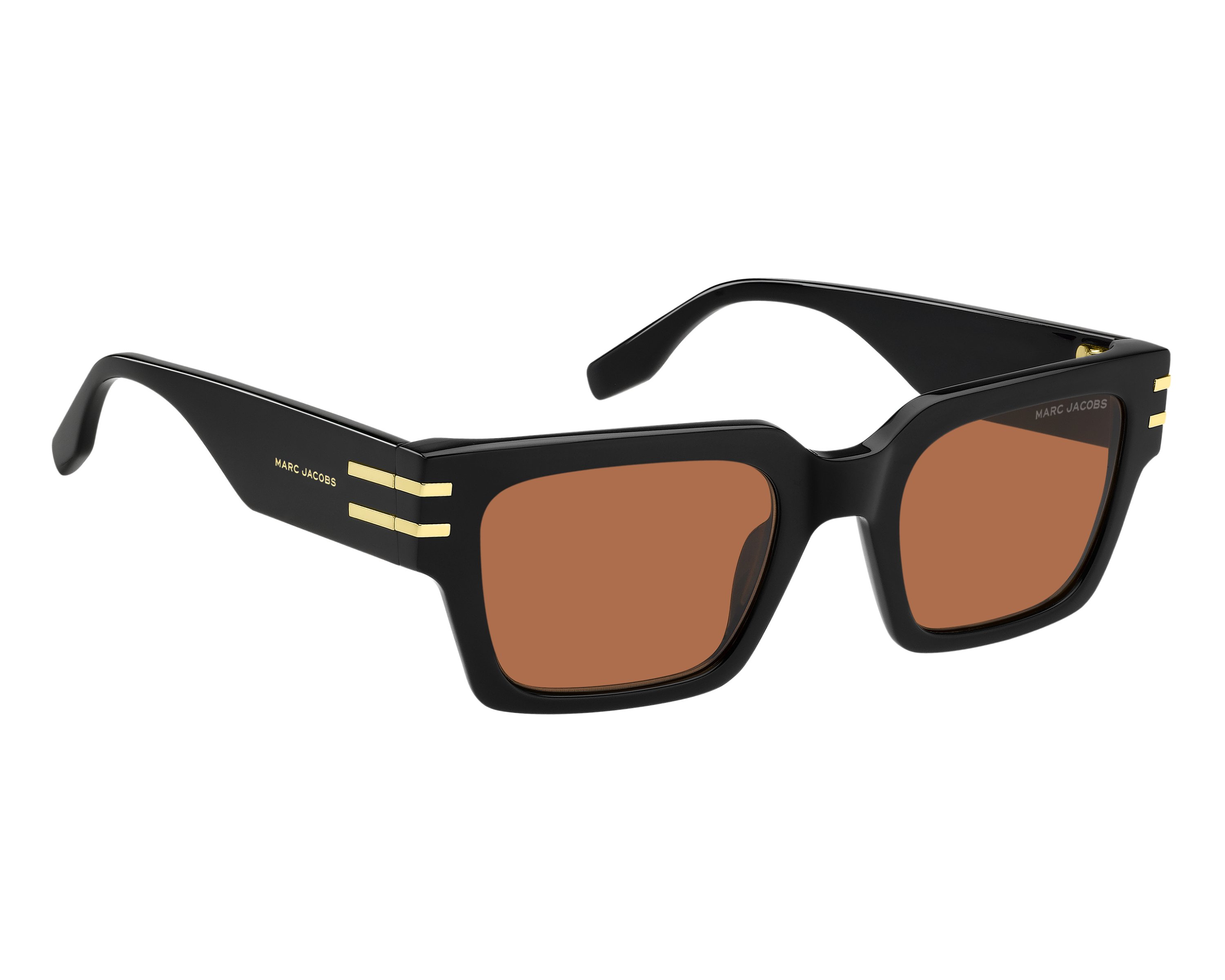 Marc Jacobs MARC-787-S 8LZ/W7 52-22 Noir Orange vue de face