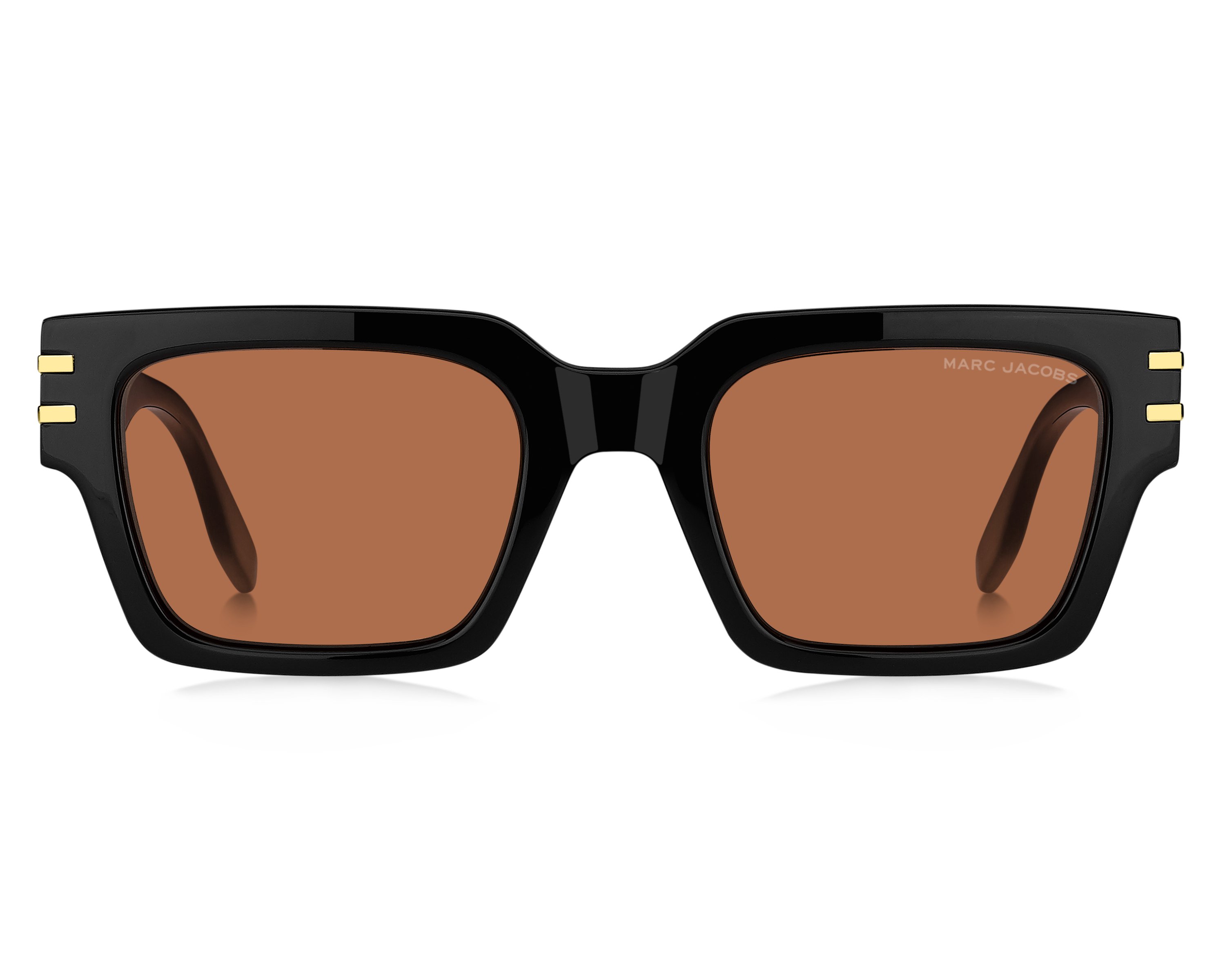 Marc Jacobs MARC-787-S 8LZ/W7 52-22 Noir Orange vue de c&ocirc;t&eacute;