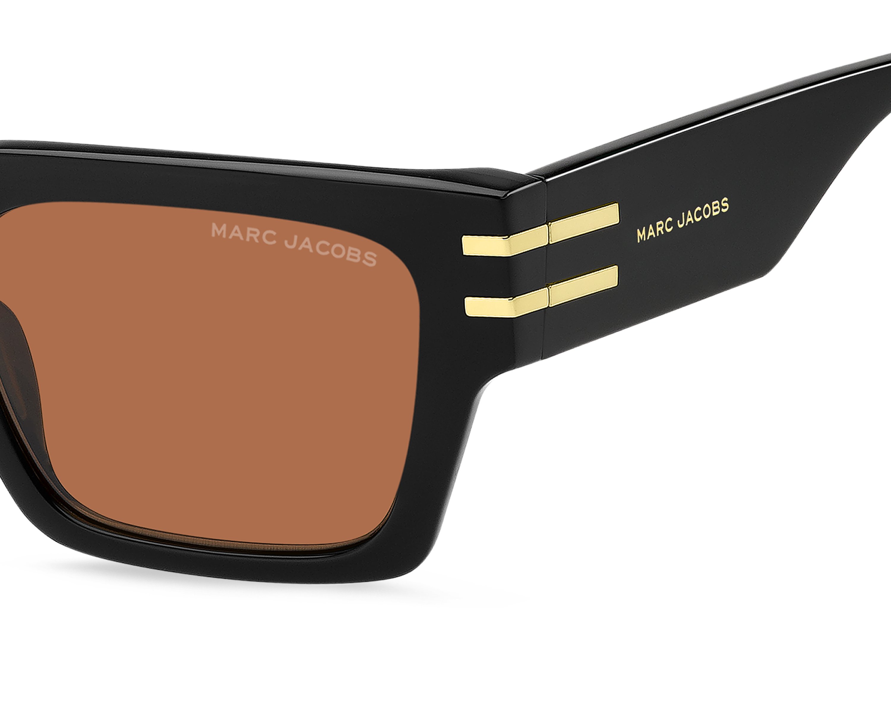 Marc Jacobs MARC-787-S 8LZ/W7 52-22 Noir Orange autre vue