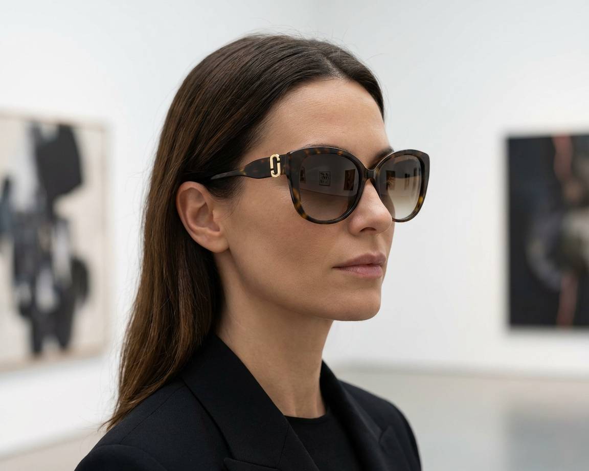 Marc Jacobs MARC-791-F-S 086/HA 57-17 Havane  vue 360 degr&eacute;s 6