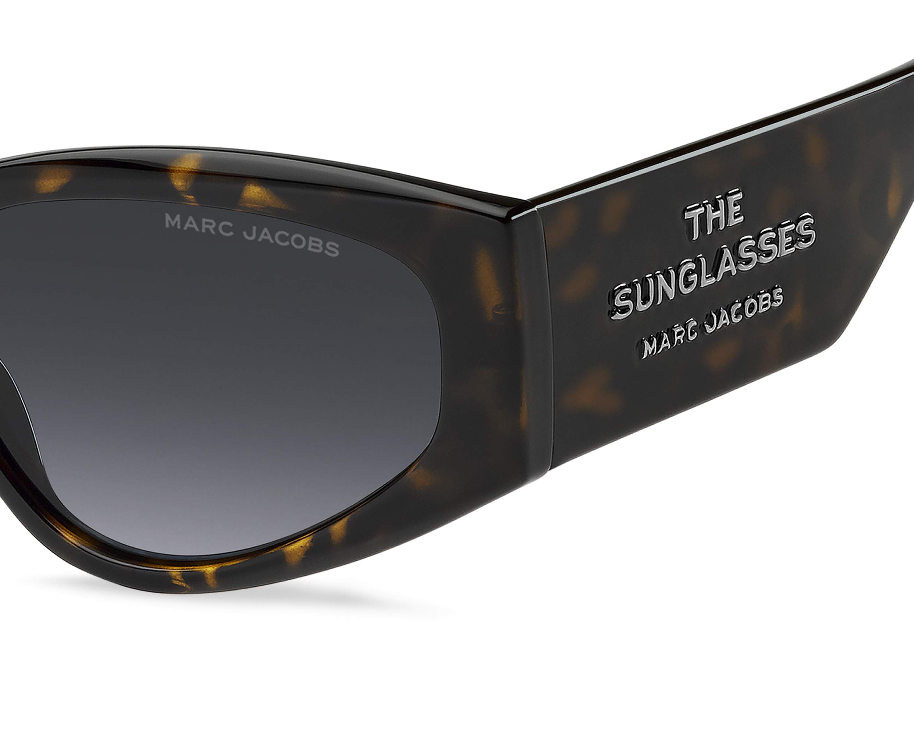 Marc Jacobs MARC-803-S AB8/WJ 56-16 Havane Gris vue de c&ocirc;t&eacute;