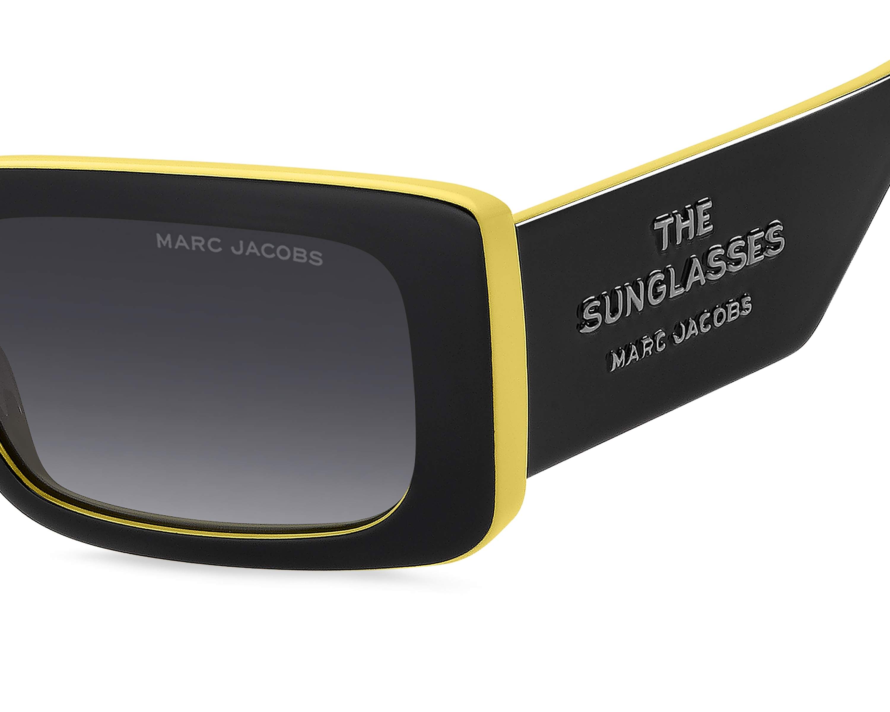 Marc Jacobs MARC-804-S 71C/9O 53-20 Noir Jaune autre vue