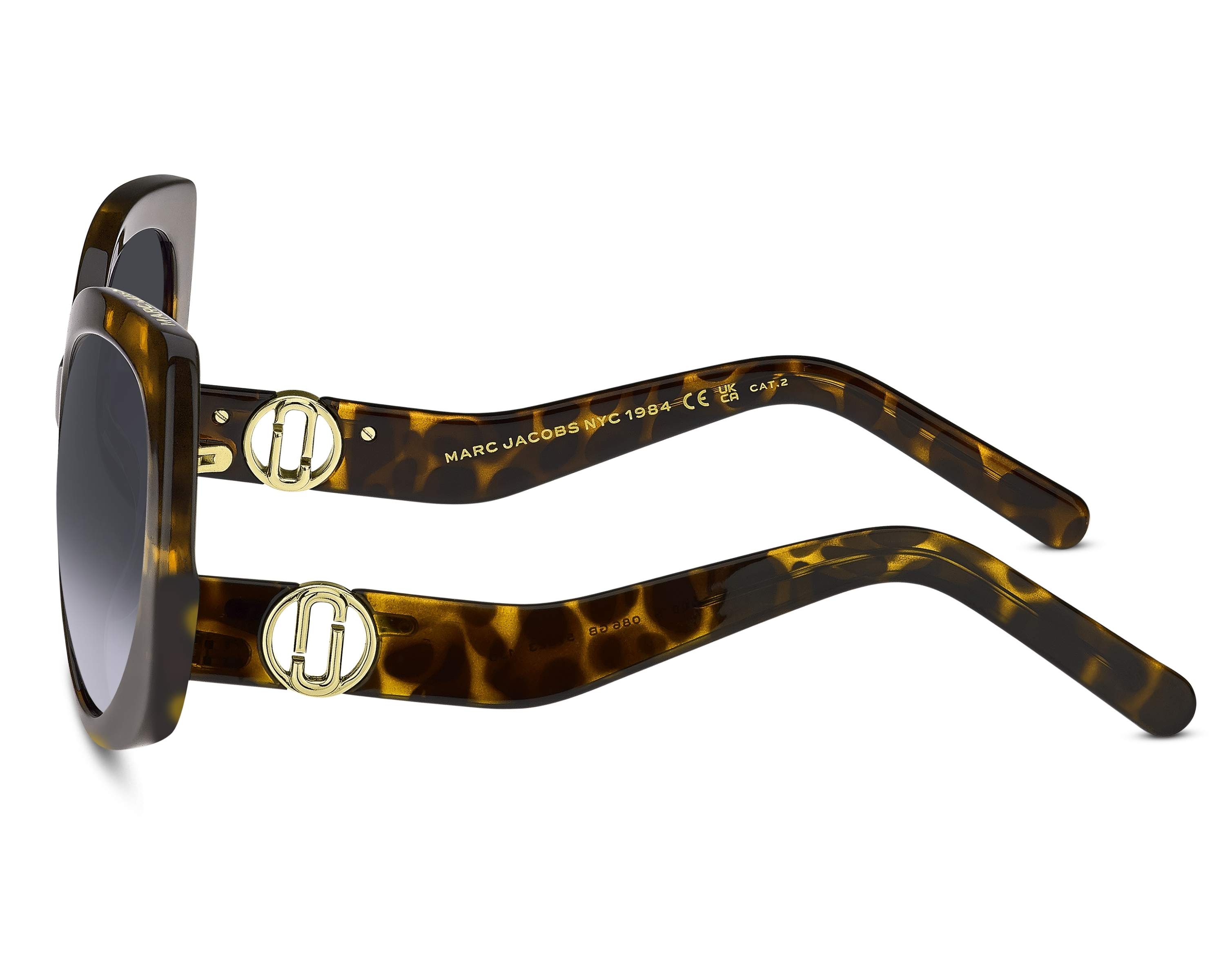 Marc Jacobs MARC-808-S 086/GB 57-23 Havane  vue 360 degr&eacute;s 2