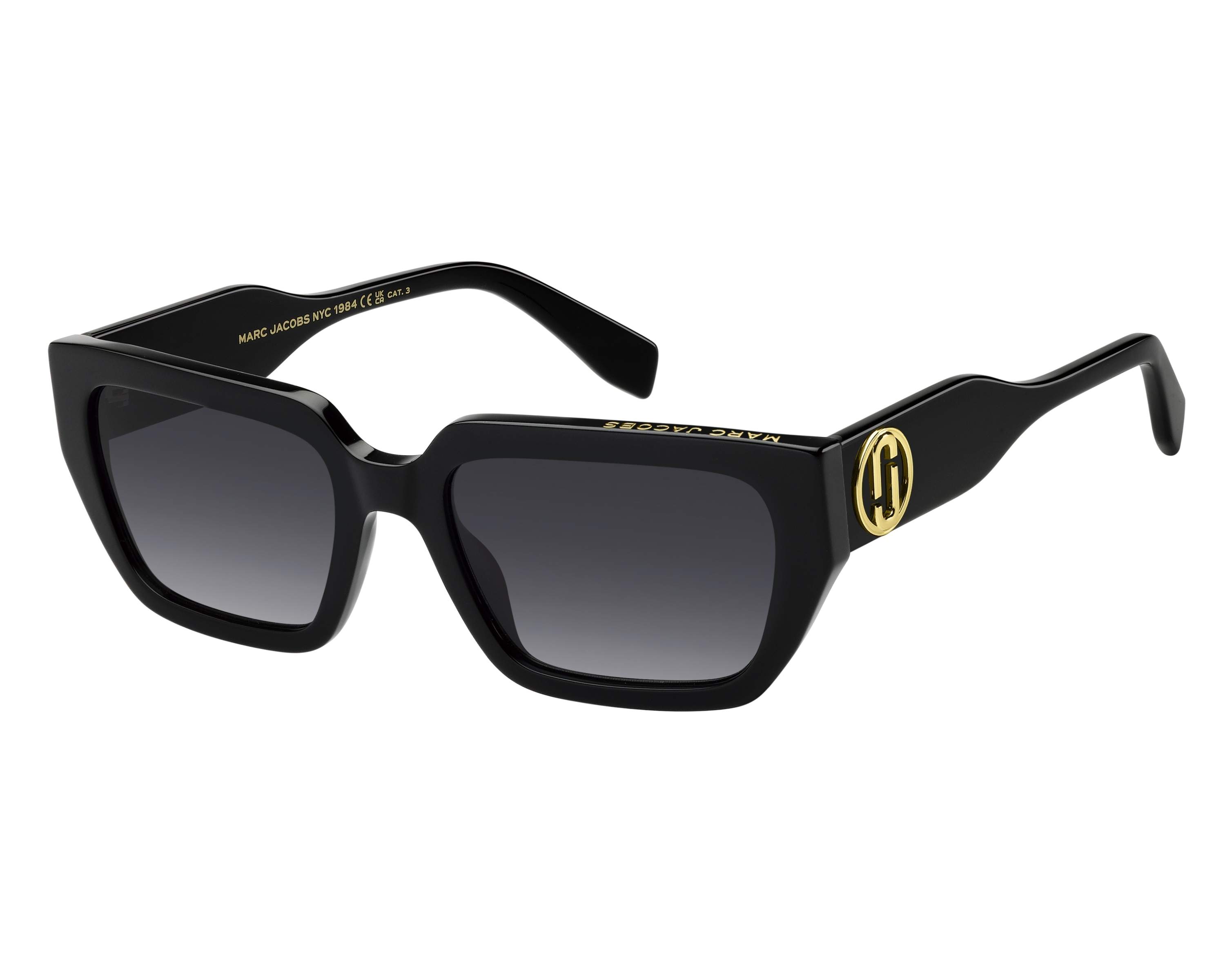 Marc Jacobs MARC-809-S 807/9O 54-19 Black  vue de face