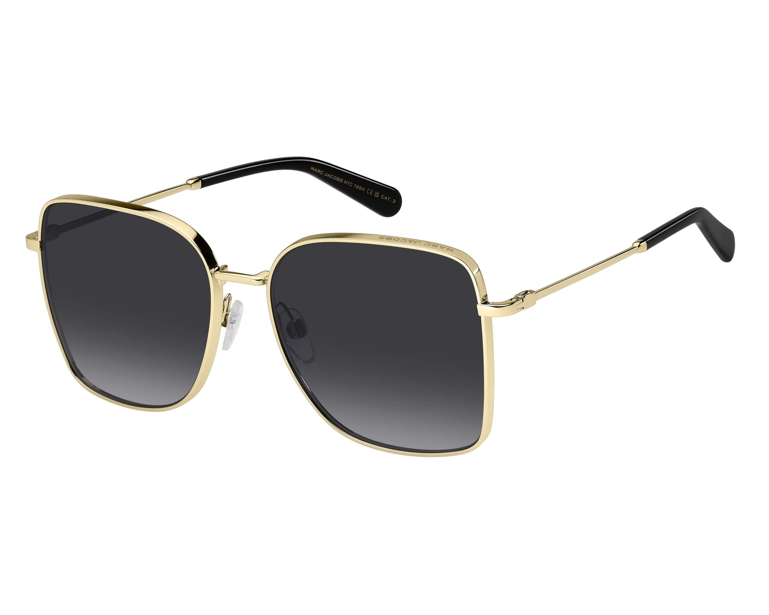 Marc Jacobs MARC-829-S RHL/9O 58-17 Or Noir vue de c&ocirc;t&eacute;