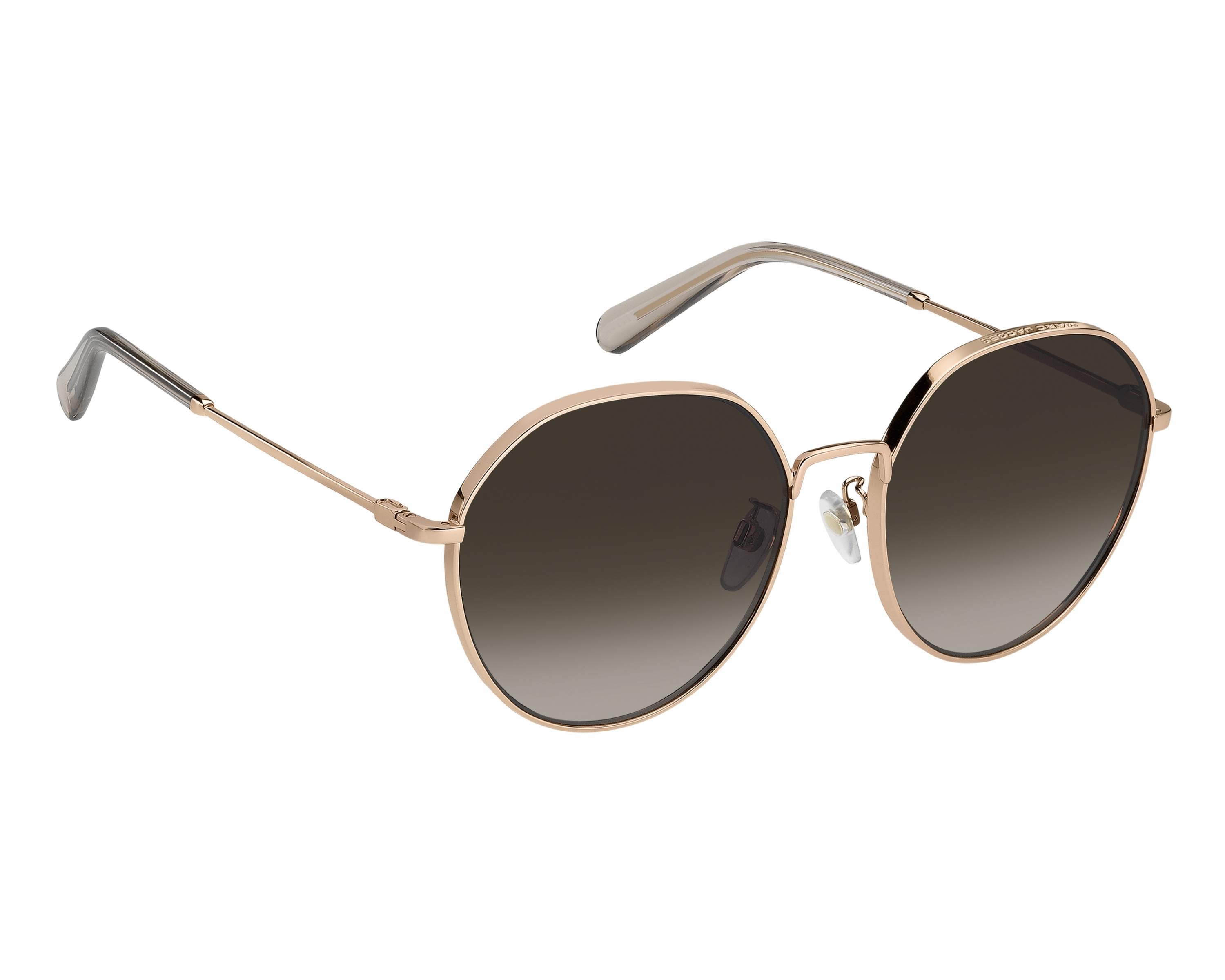 Marc Jacobs MARC-830-F-S PY3/HA 58-18 Rose doré Nude vue de face