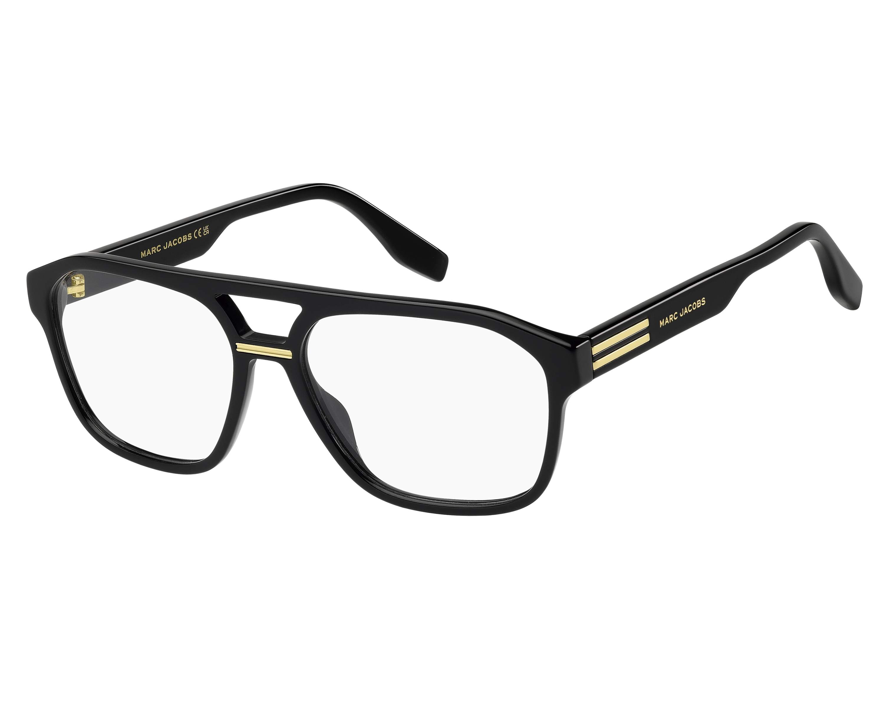 Marc Jacobs MARC-845 2M2 55-16 schwarz gold vue de profil