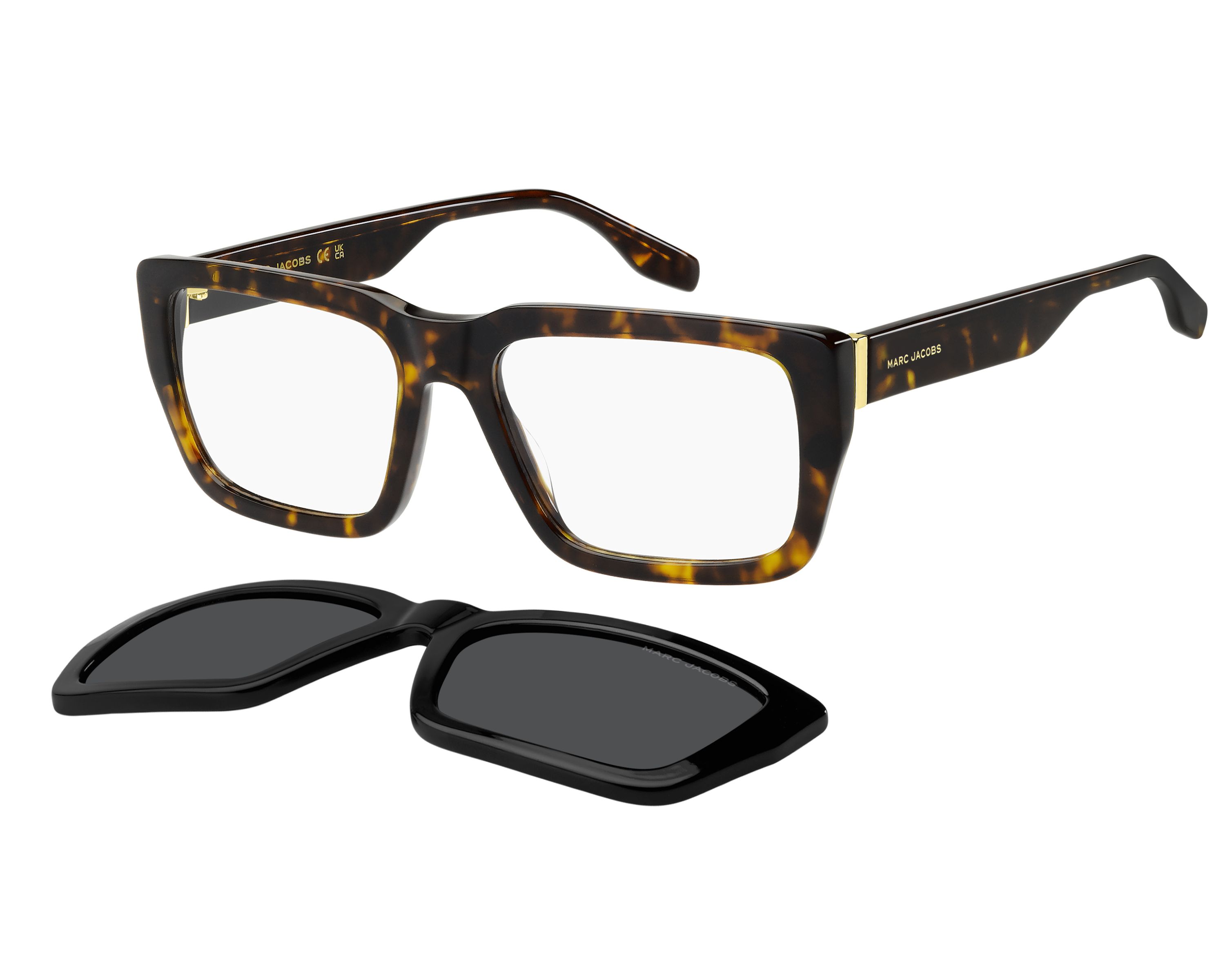Marc Jacobs MARC-849-C 086/M9 56-18 Havane  vue de profil