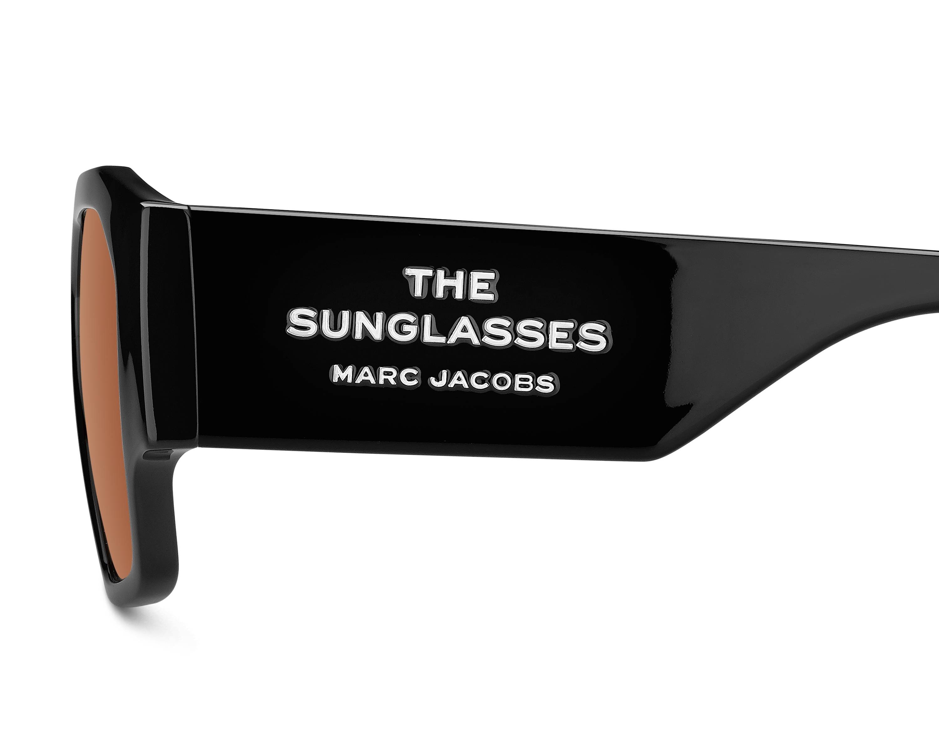 Marc Jacobs MARC-860-S 8LZ/W7 55-17 Noir Orange vue de face
