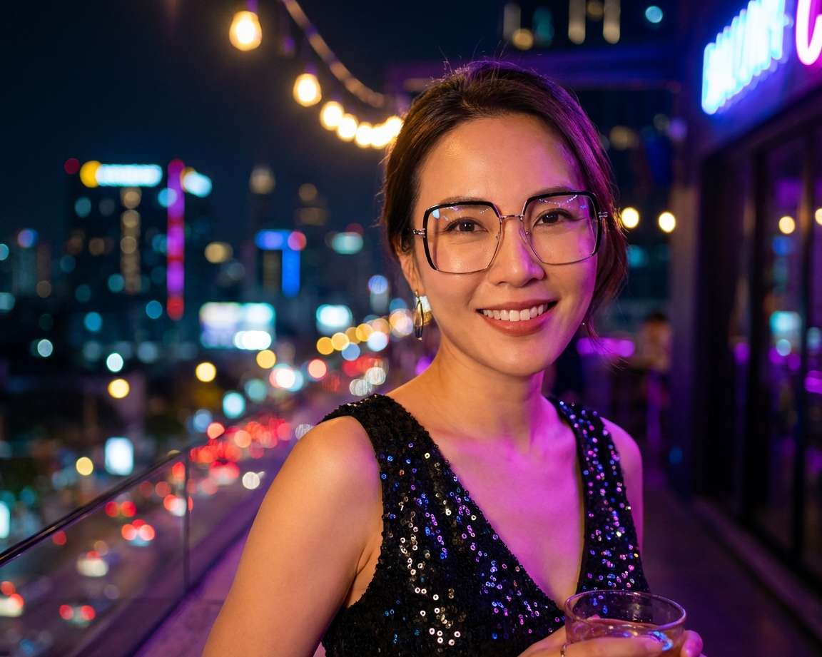 Marc Jacobs MJ-1067 RHL 54-16 Or Noir vue 360 degr&eacute;s 6