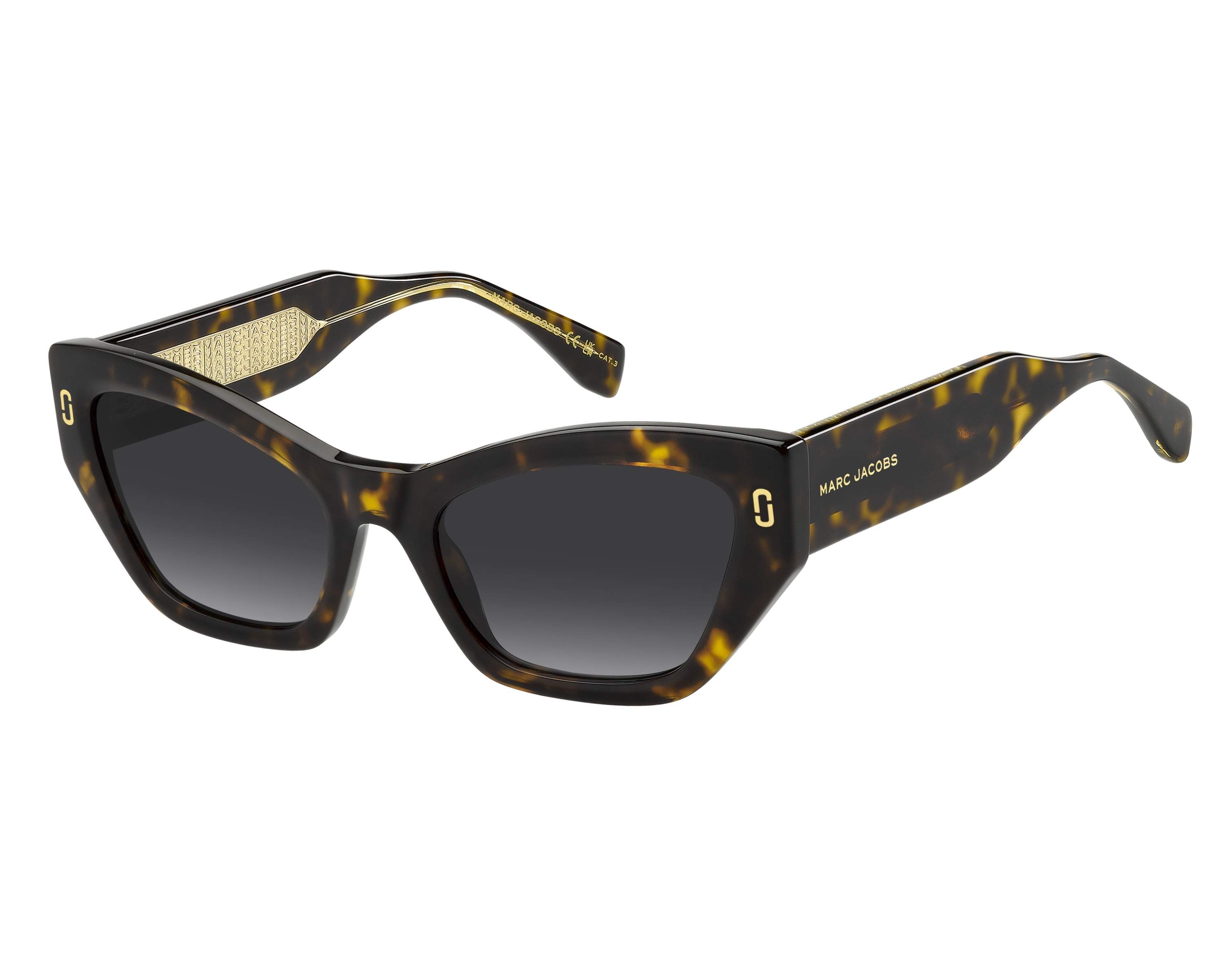 Marc Jacobs MJ-1117-S 086/9O - havana  vue de profil