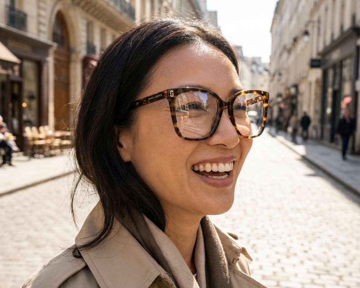 Marc Jacobs MJ-1130 D1U 54-17 Brown Green vue 360 degr&eacute;s 5