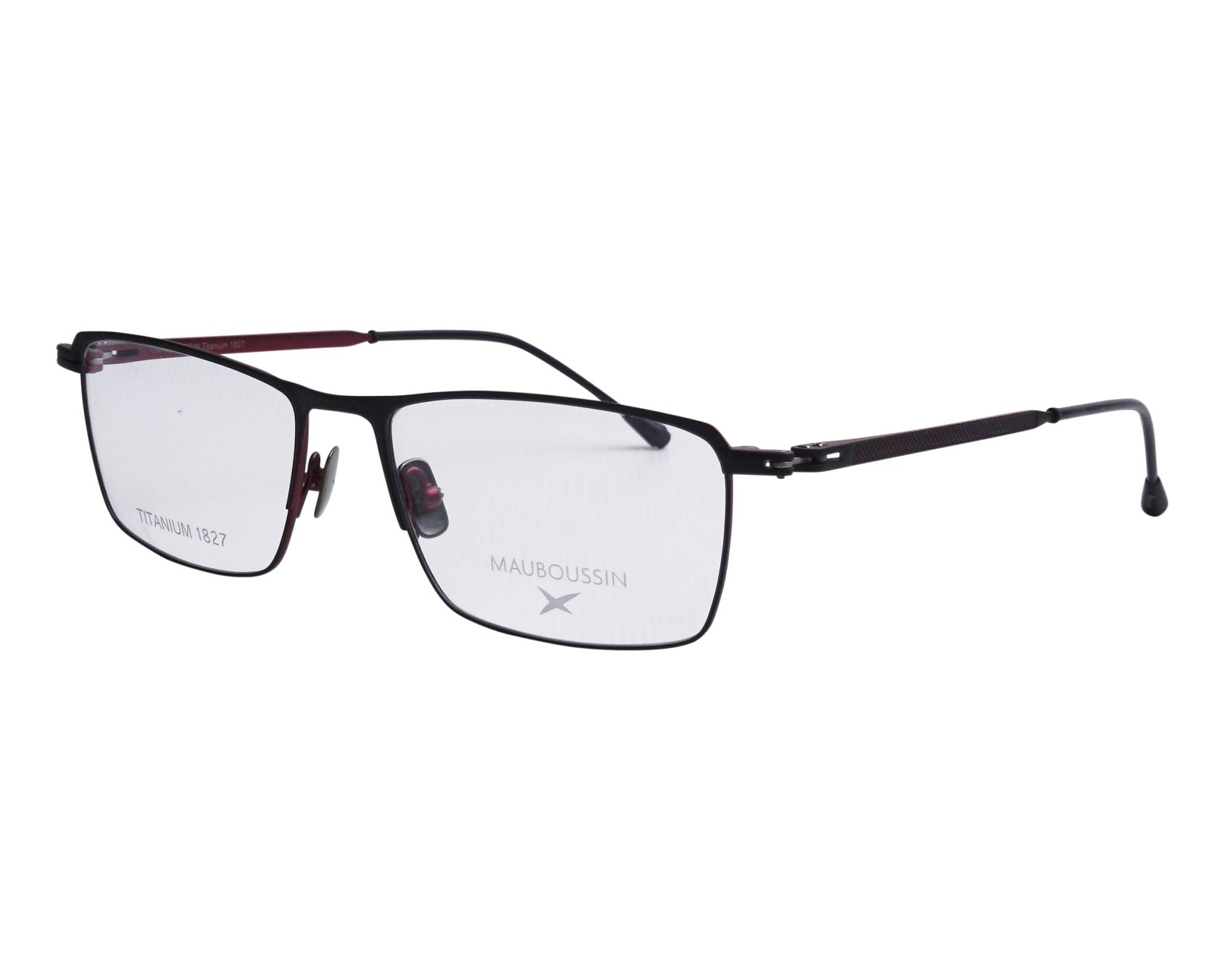 Mauboussin MTI2202 03 55-17 Noir Bordeaux vue de c&ocirc;t&eacute;