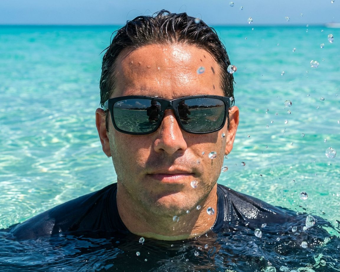 Maui Jim 439 2M 58-17 Noir  autre vue