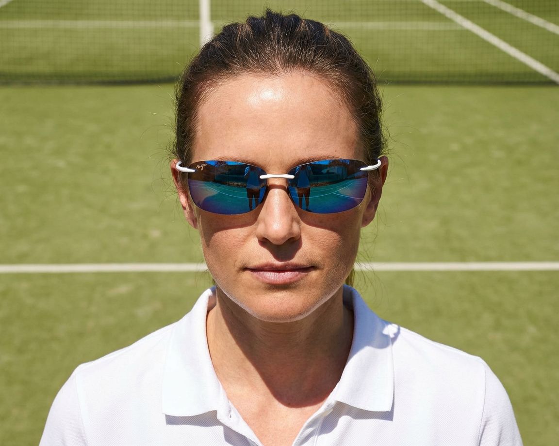 Maui Jim MJ442 B442-05CM 62-13 Crystal  autre vue
