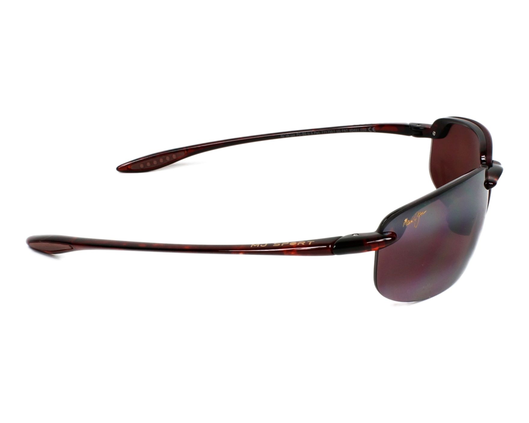 Maui Jim R-407 10 64-14 Havane  vue de c&ocirc;t&eacute;