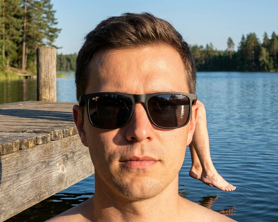 Maui Jim MJ619 02 - Noir  autre vue