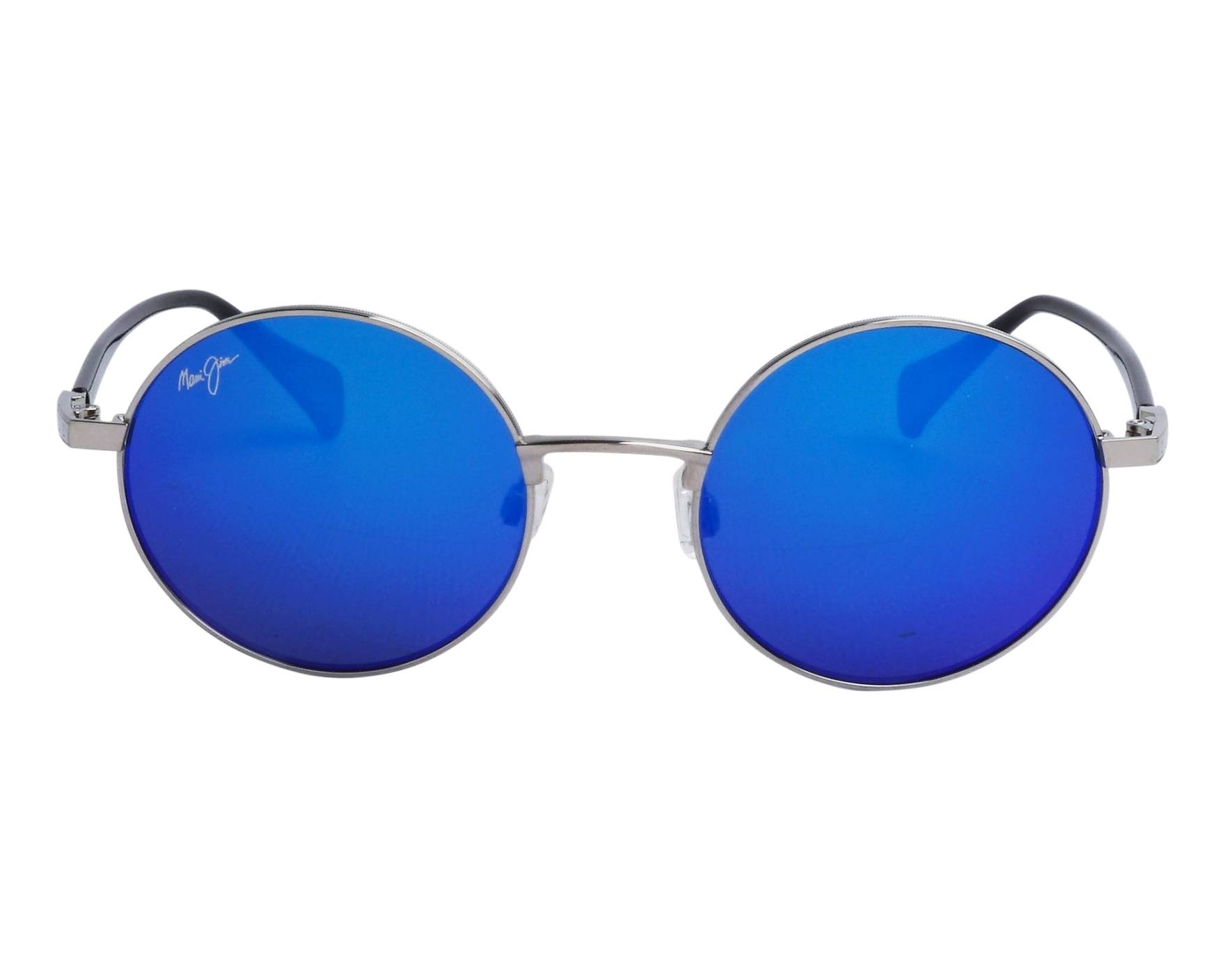 Maui Jim MJ888 B888-17 52-21 Argent  vue de face