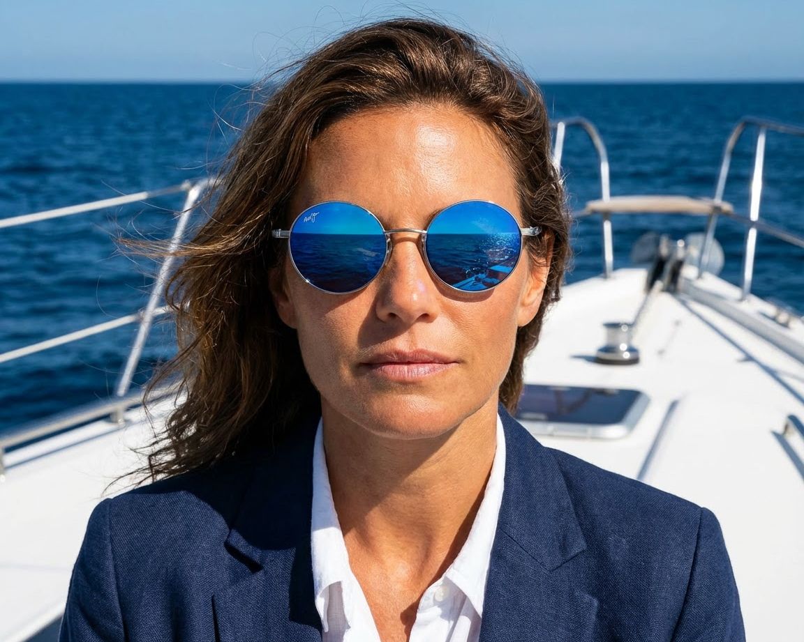 Maui Jim MJ888 B888-17 52-21 Argent  autre vue
