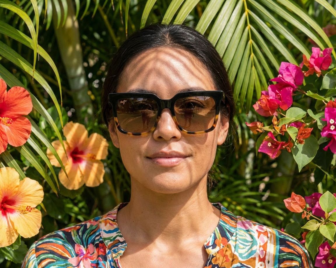 Maui Jim MJ898 HS898-10 54-20 Black Havana Honey autre vue