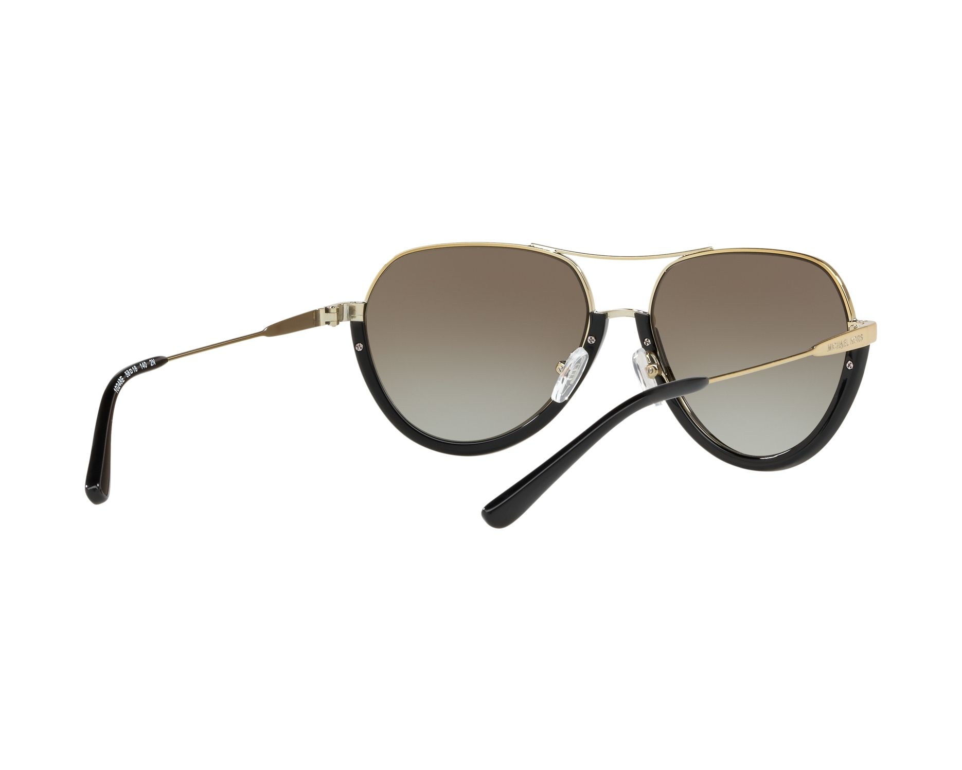 Michael Kors MK-1031 10248E 58-16 Or Noir vue 360 degr&eacute;s 8