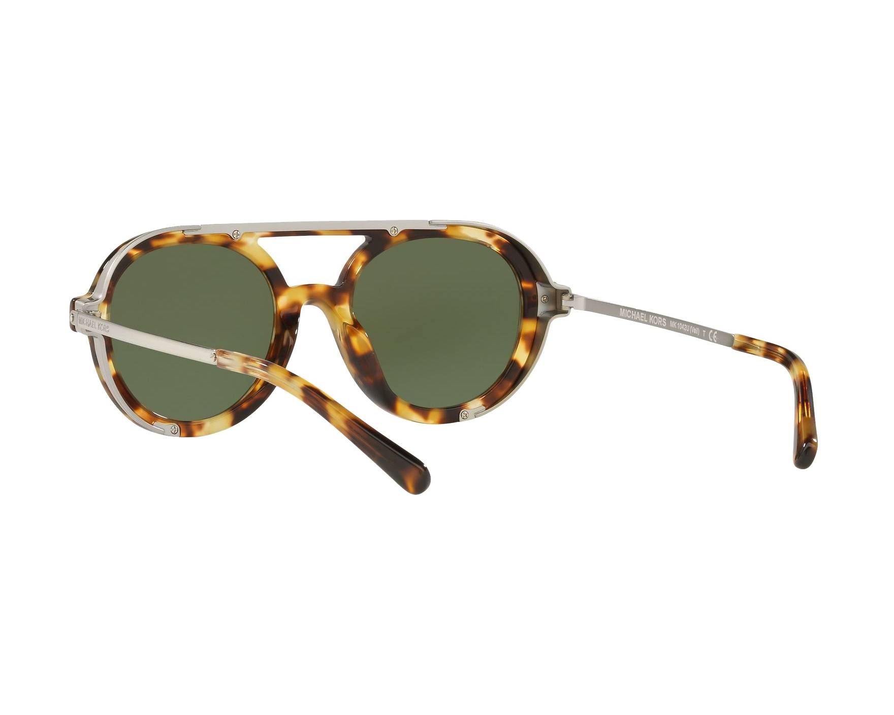 Michael Kors MK-1042-U 302871 49-20 Havana Silver vue 360 degr&eacute;s 6