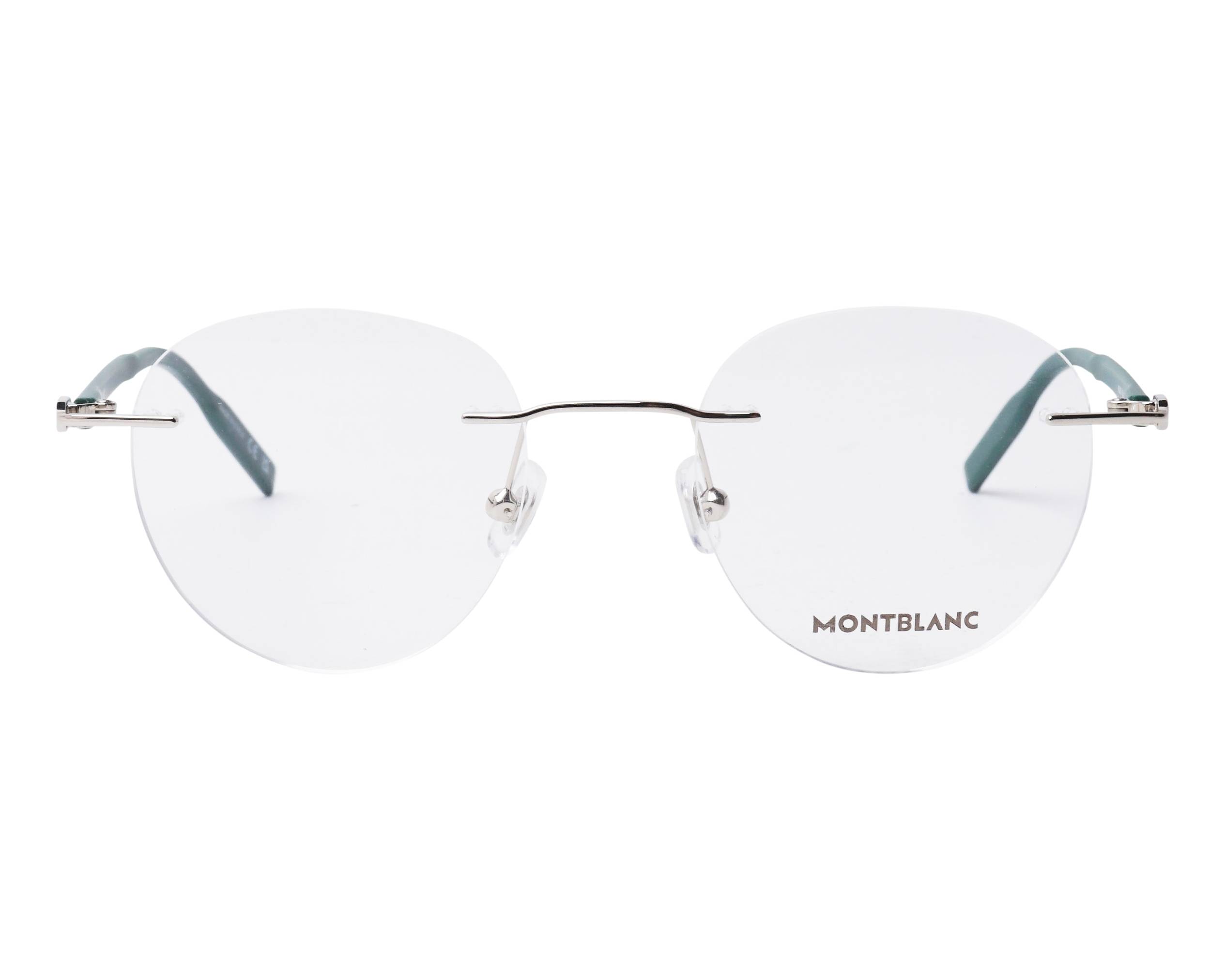 Mont Blanc MB0224O 004 49-20 Argent  vue de face