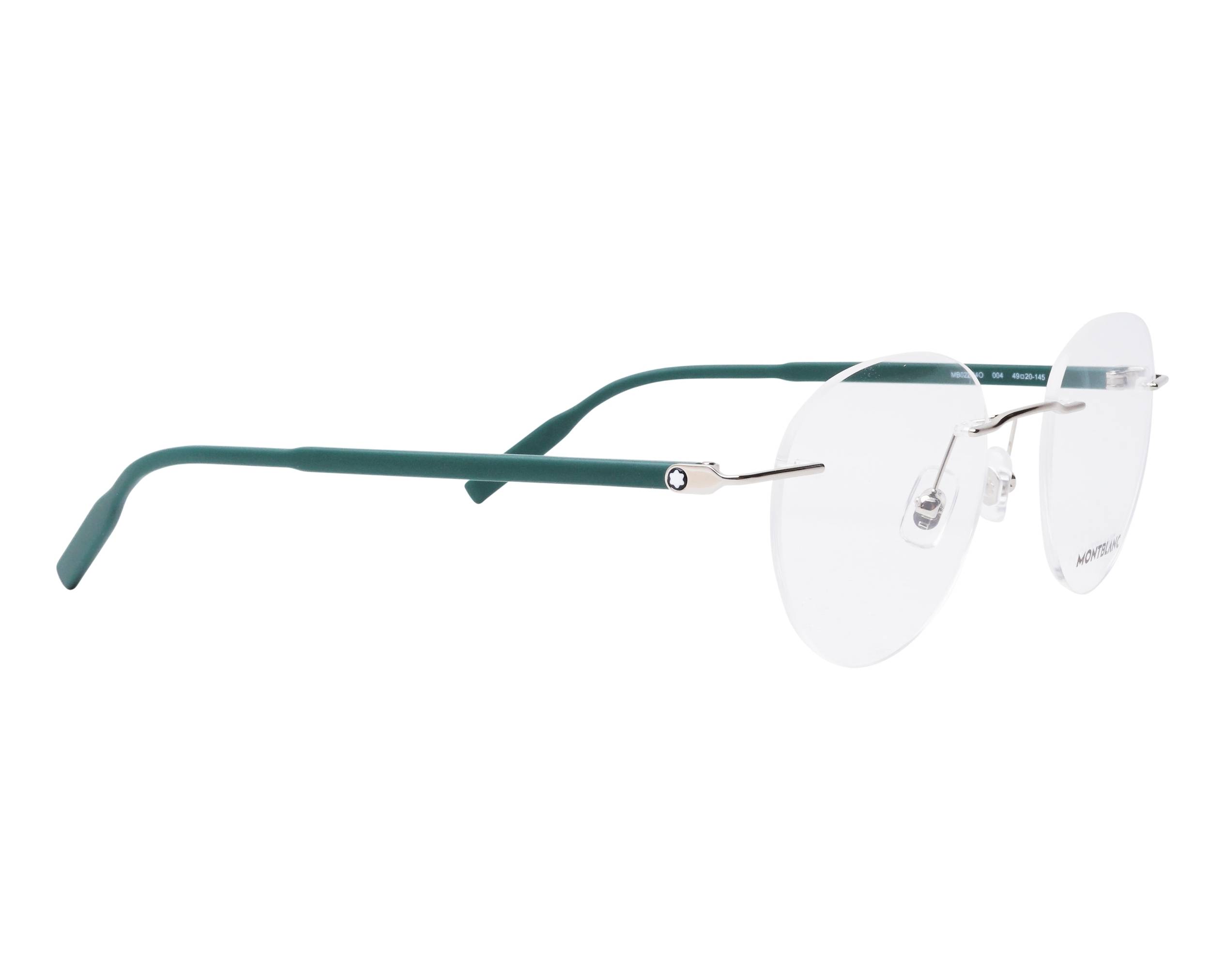 Mont Blanc MB0224O 004 49-20 Argent  vue de c&ocirc;t&eacute;