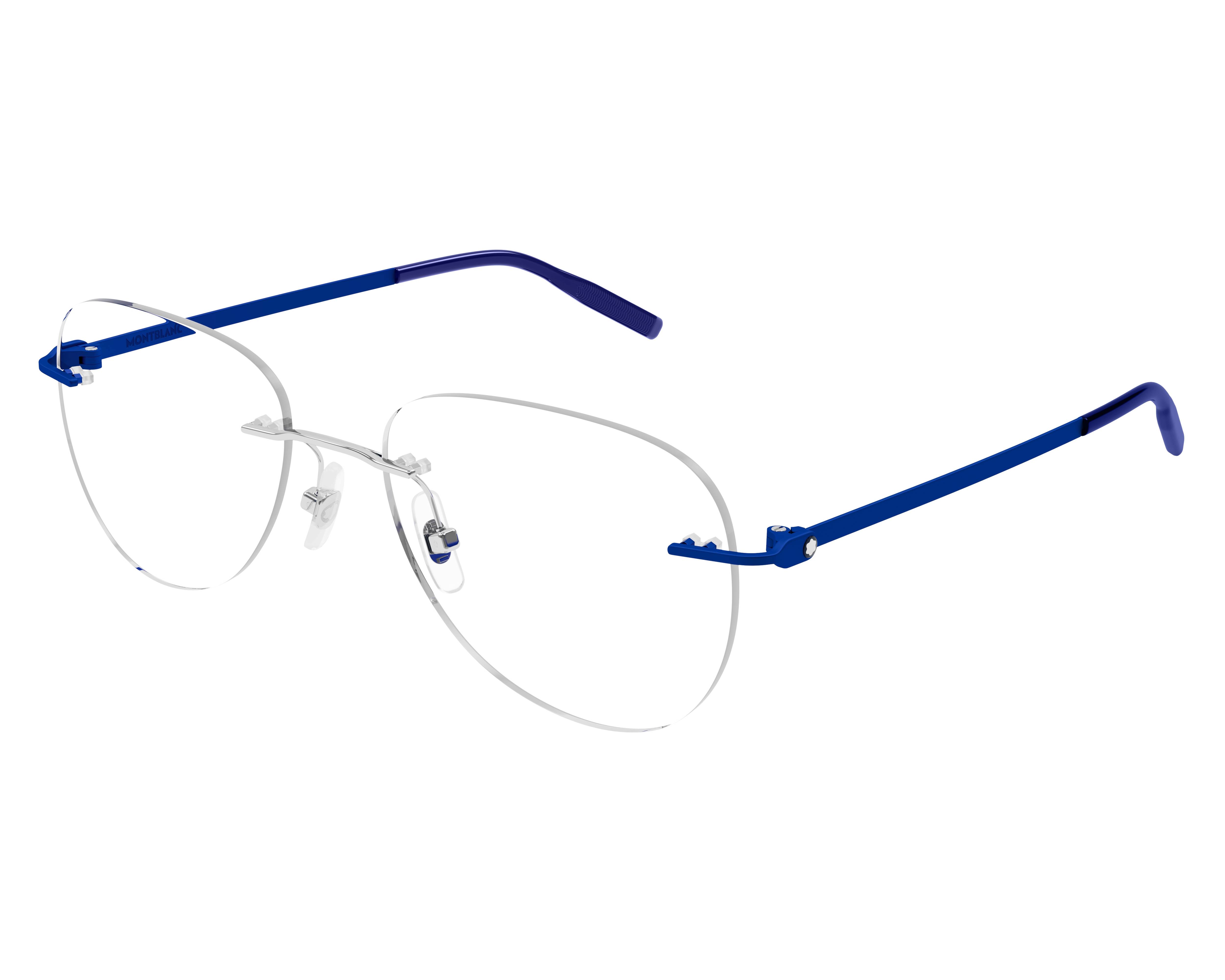 Mont Blanc MB0283O 008 - Argent  vue de profil