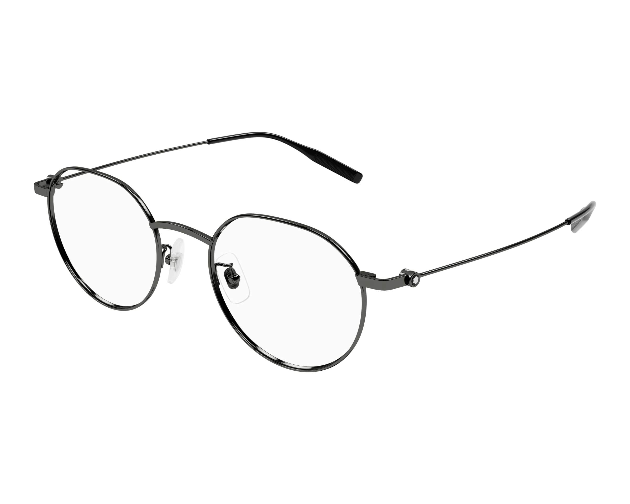 Lunettes De Vue Mont-Blanc MB 383 - Monture Marron Acétate 52mm, Neuf Avec Étiquettes