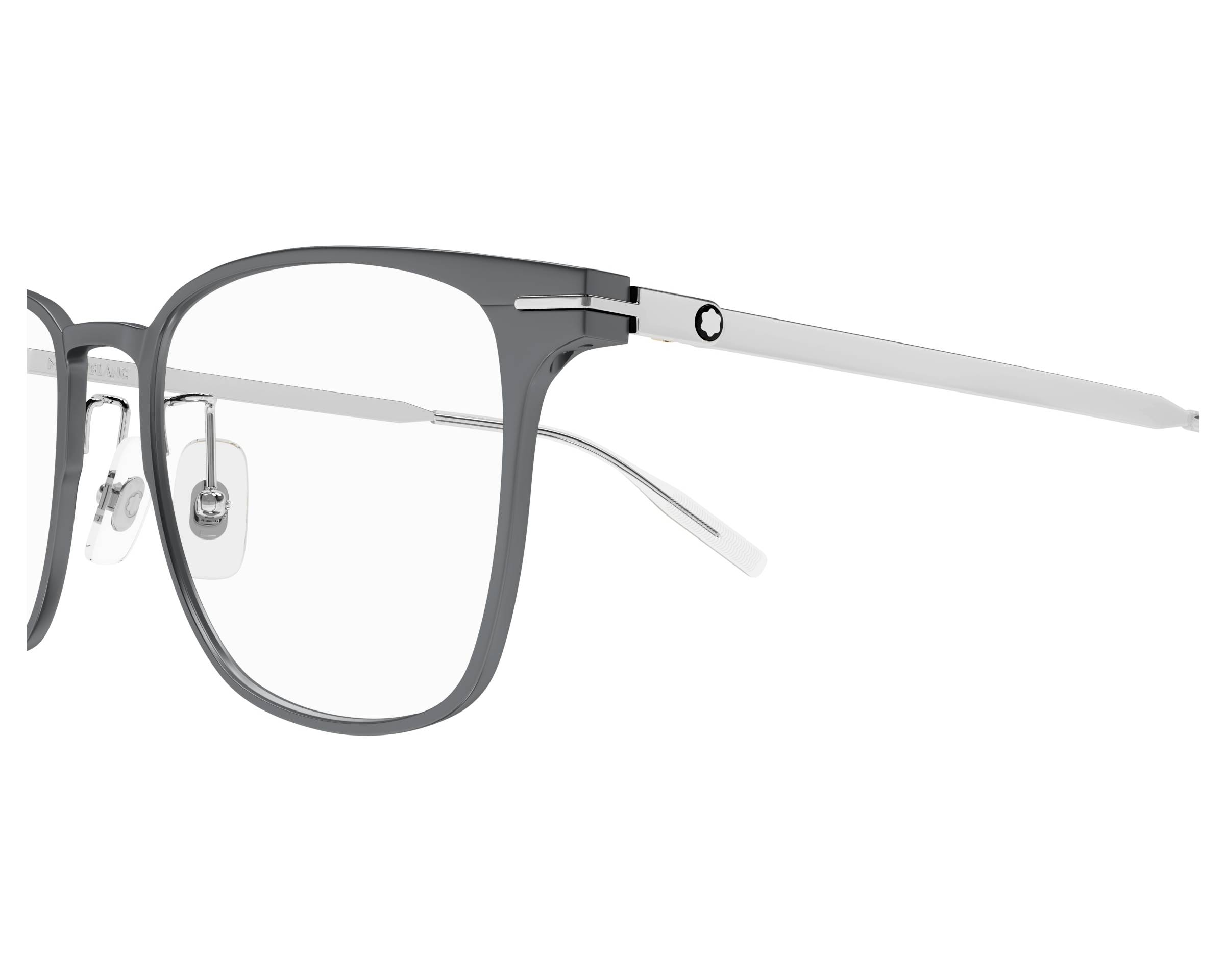 Mont Blanc MB0397ON 005 52-20 Gris  vue de face