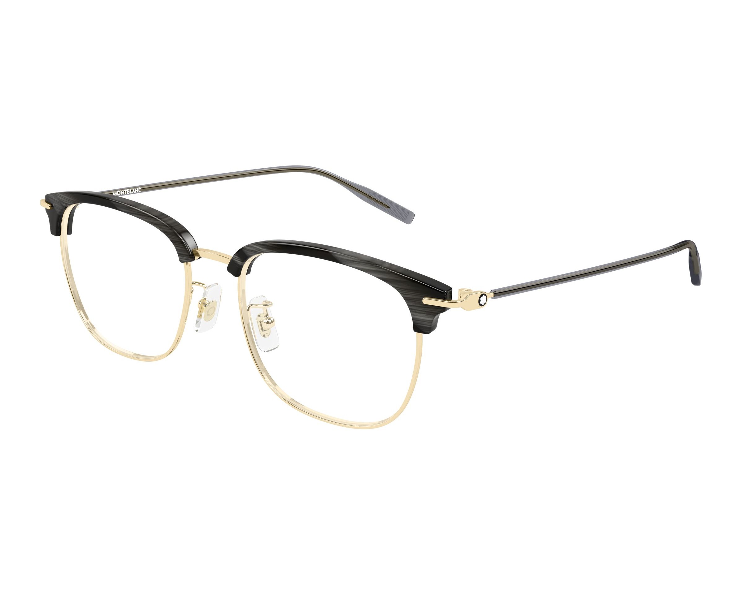 Mont Blanc MB0492OA 002 55-19 Or  vue de profil