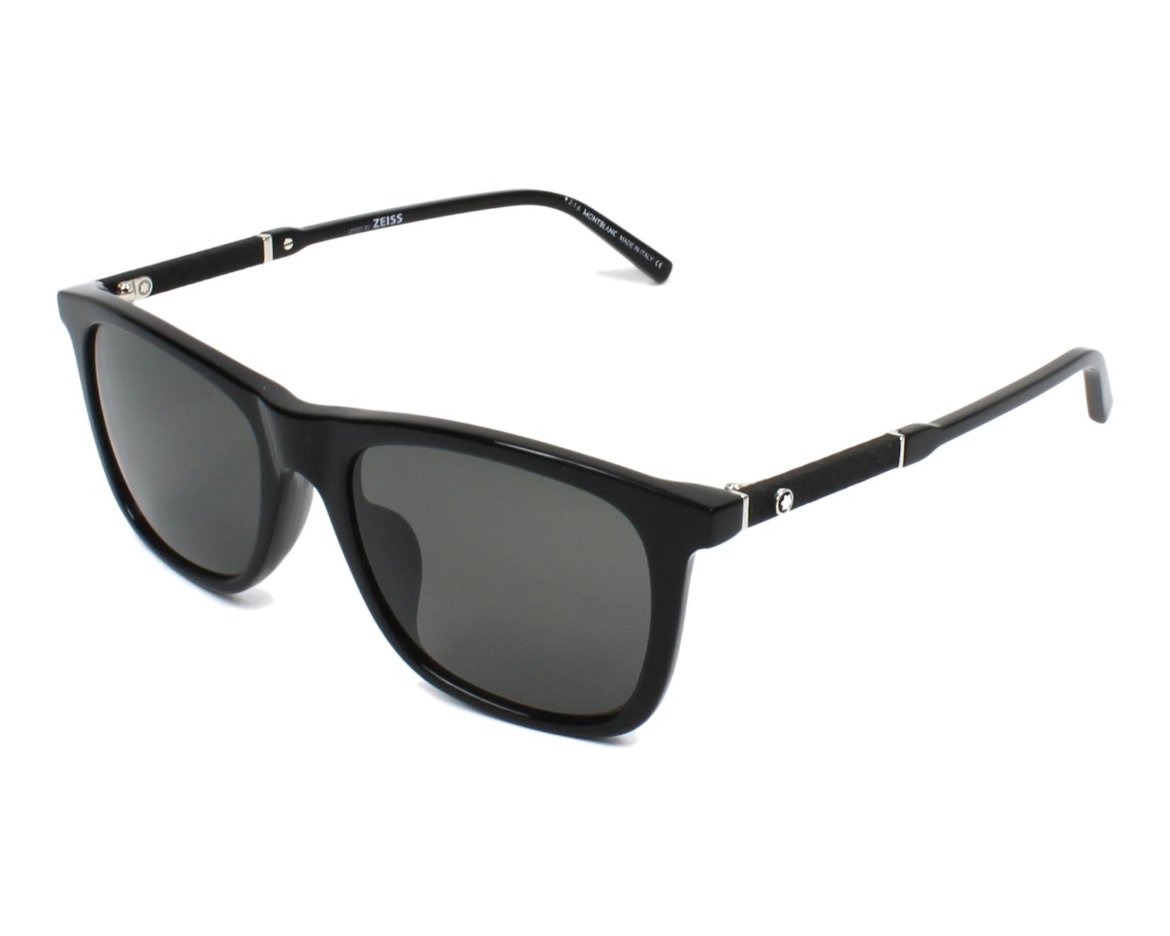 Mont Blanc Sunglasses MB606SF 01D Black