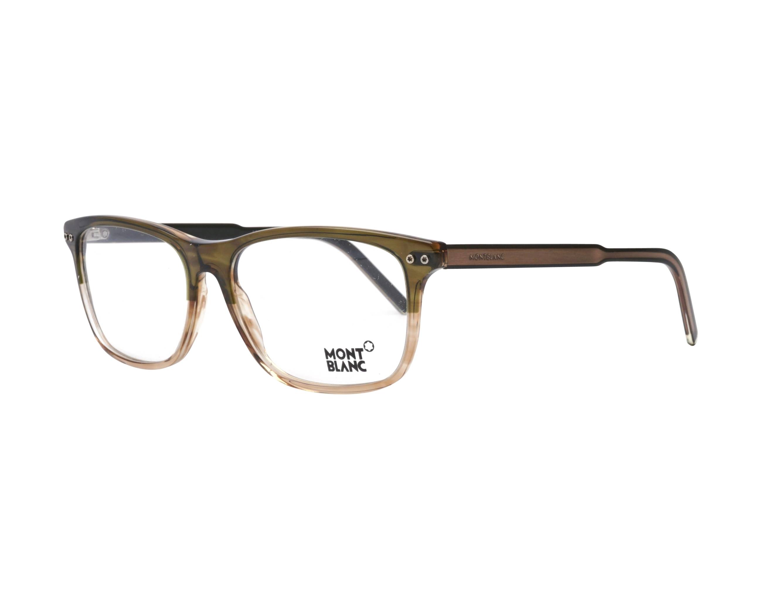 Mont Blanc MB-621 093 55-16 Verde Oro vue de profil