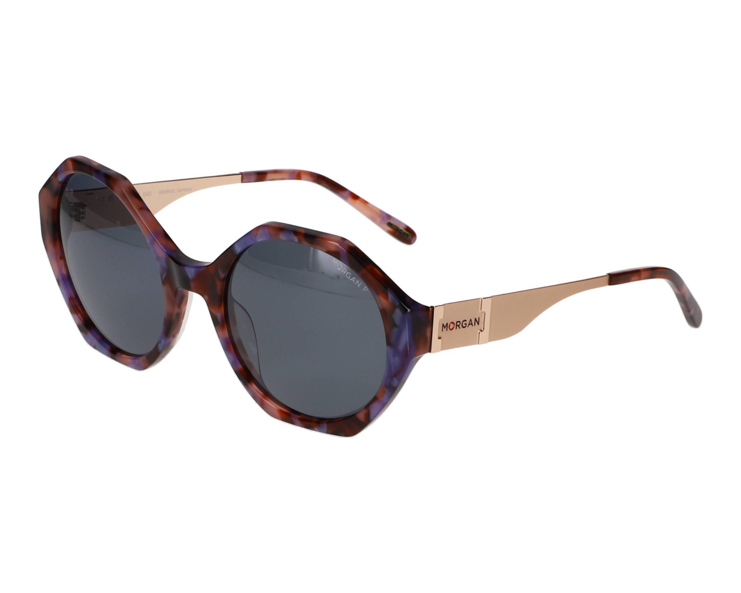 Morgan 207253 5221 56-21 Purple Rose gold vue de face