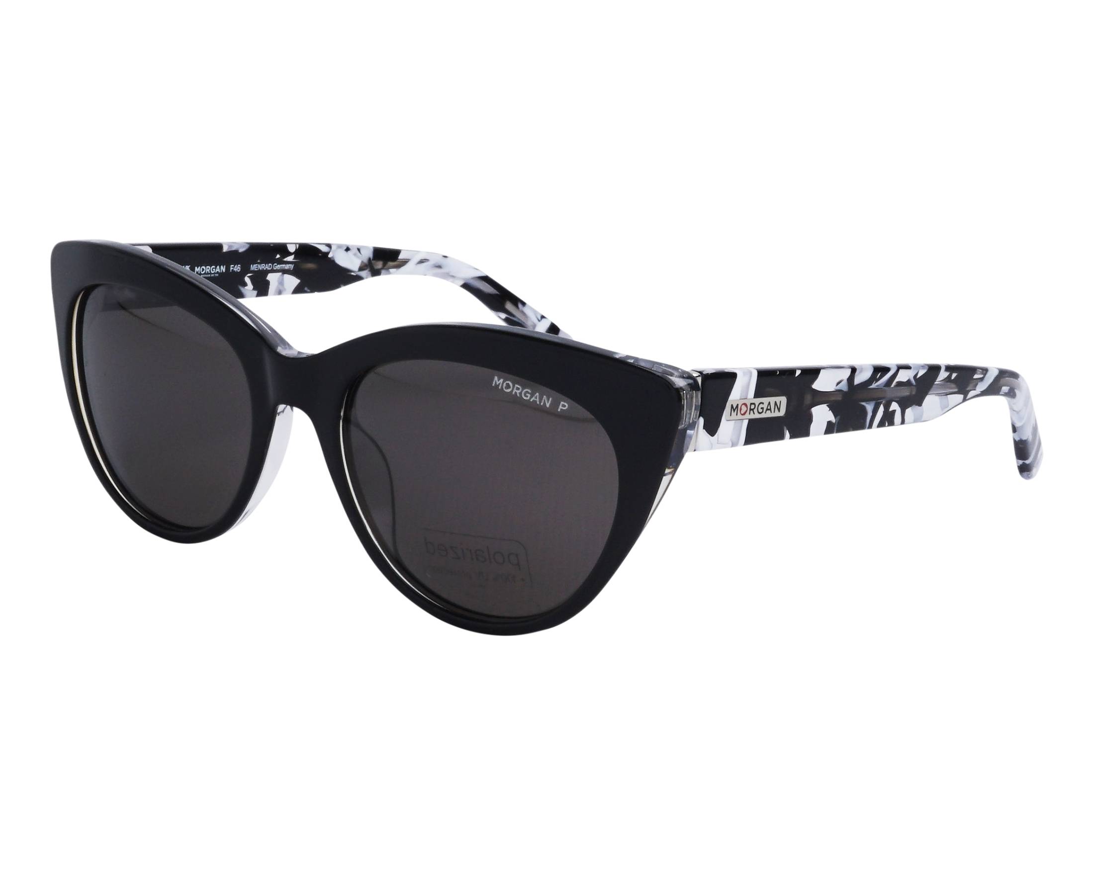 Morgan 207255 8738 52-18 Noir Blanc vue de face