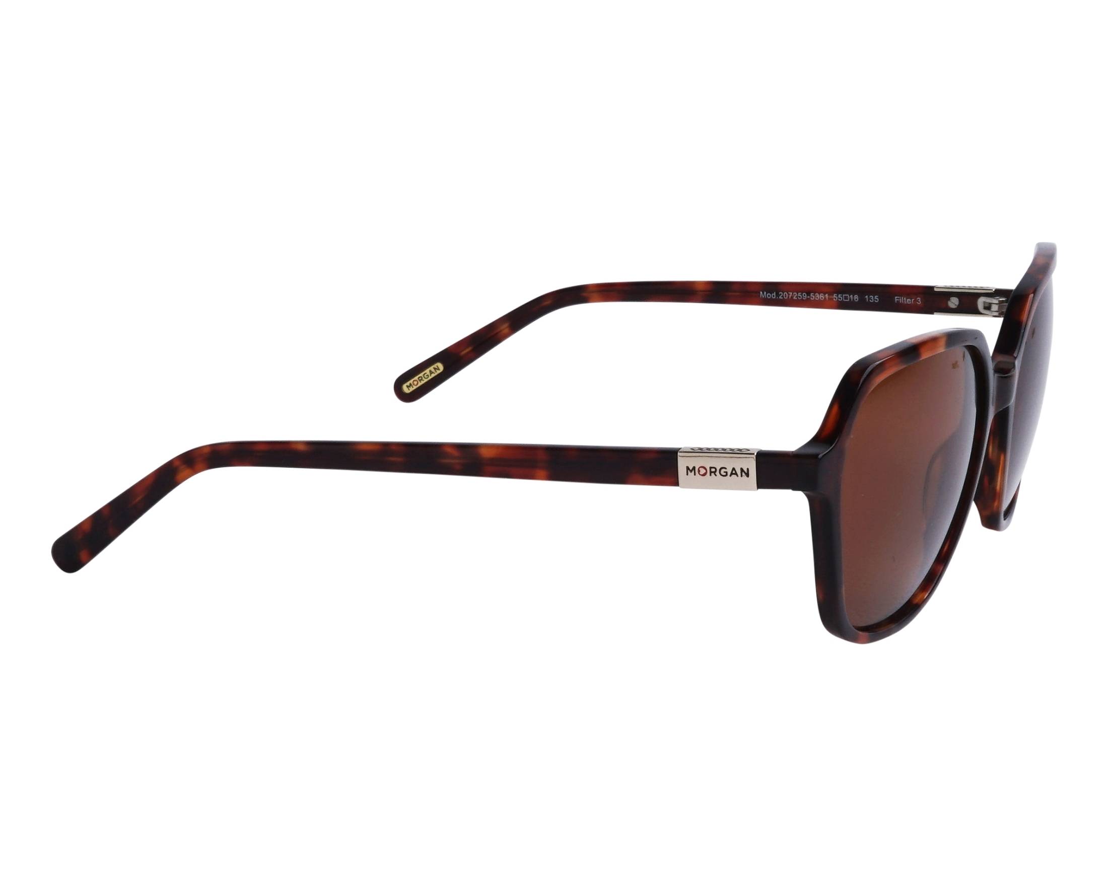 Morgan 207259 5361 55-18 Havane  vue de profil