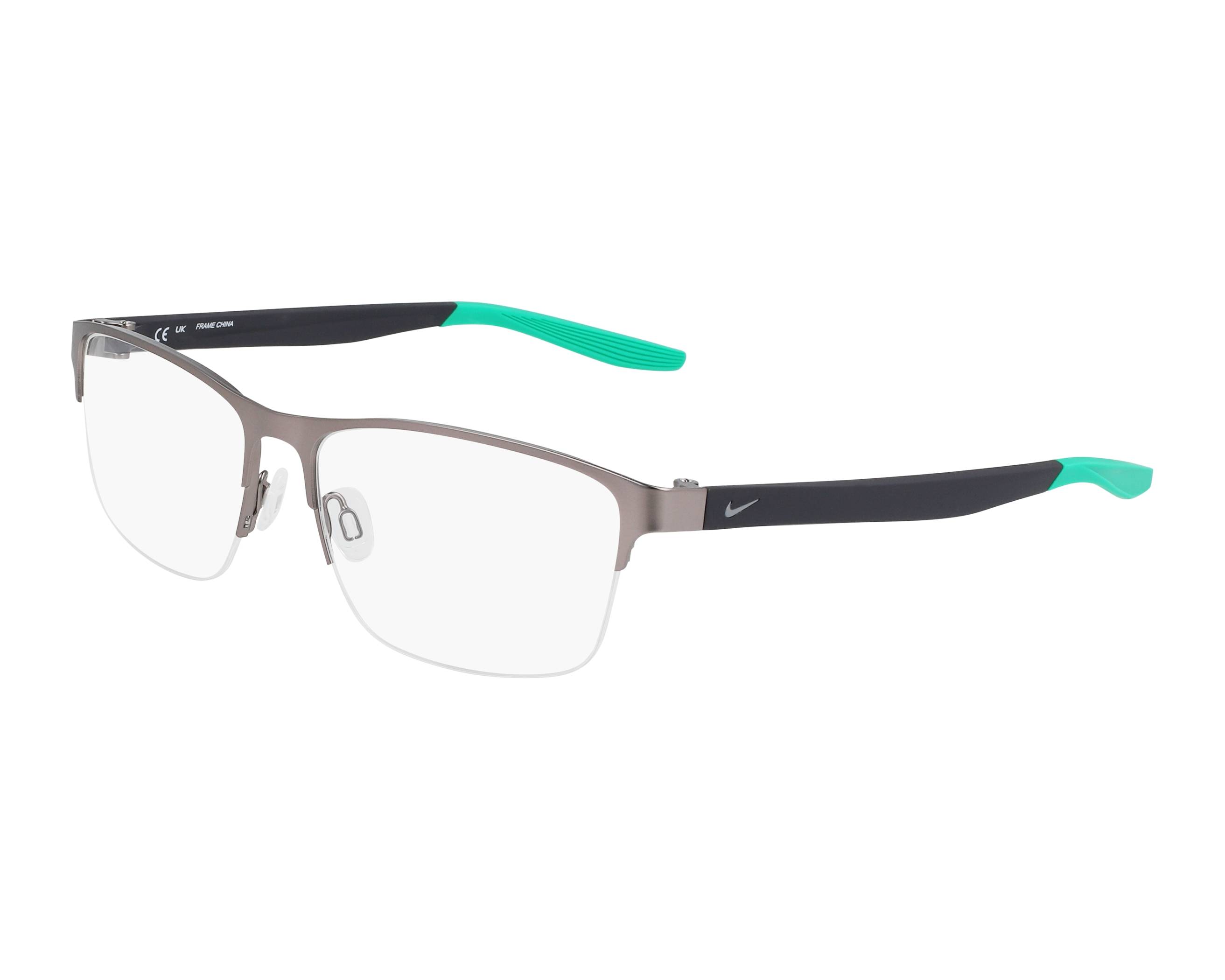 Nike 8153 073 55-15 Noir Vert vue de profil