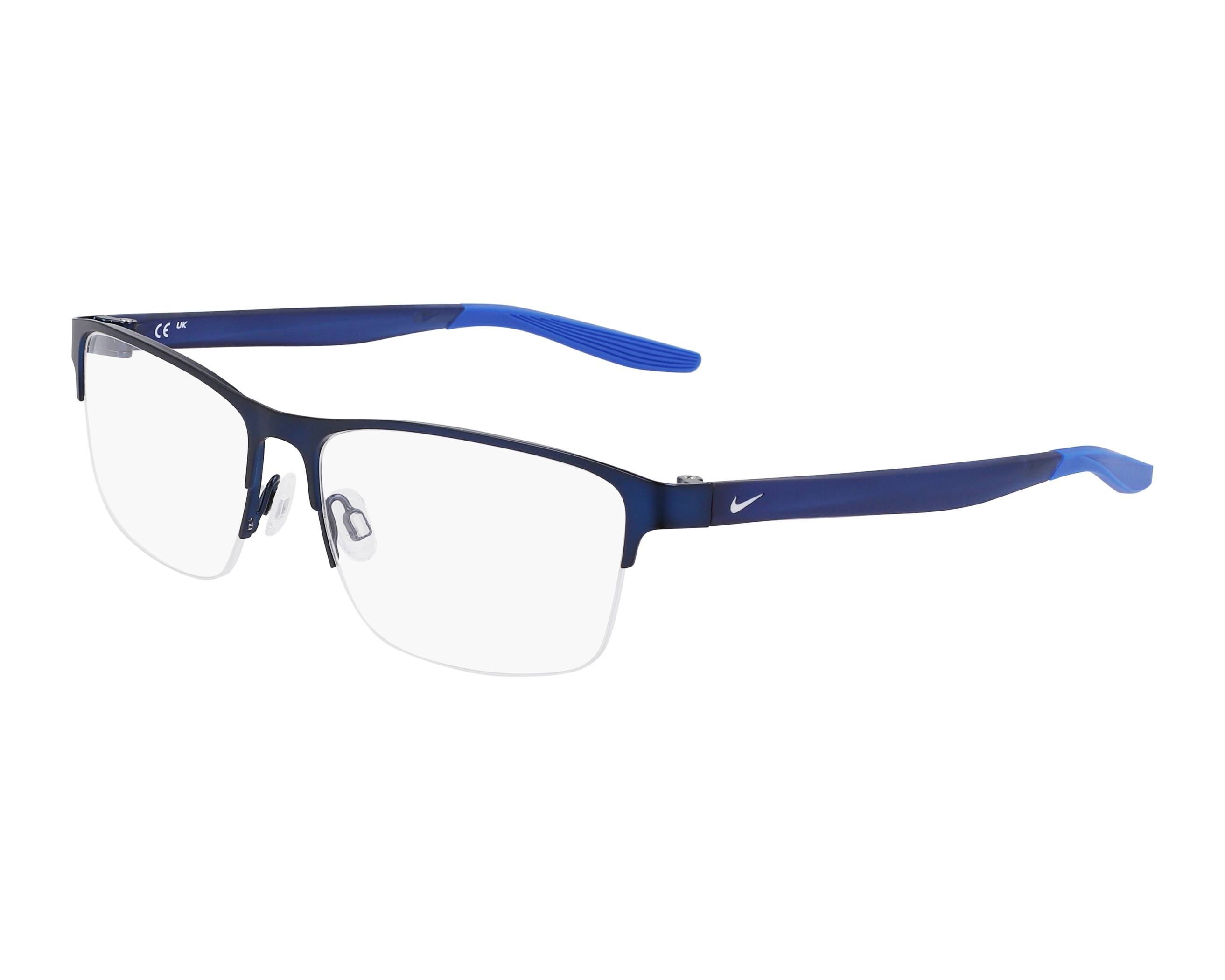 Nike 8153 410 55-15 Black Blue vue 360 degr&eacute;s 3