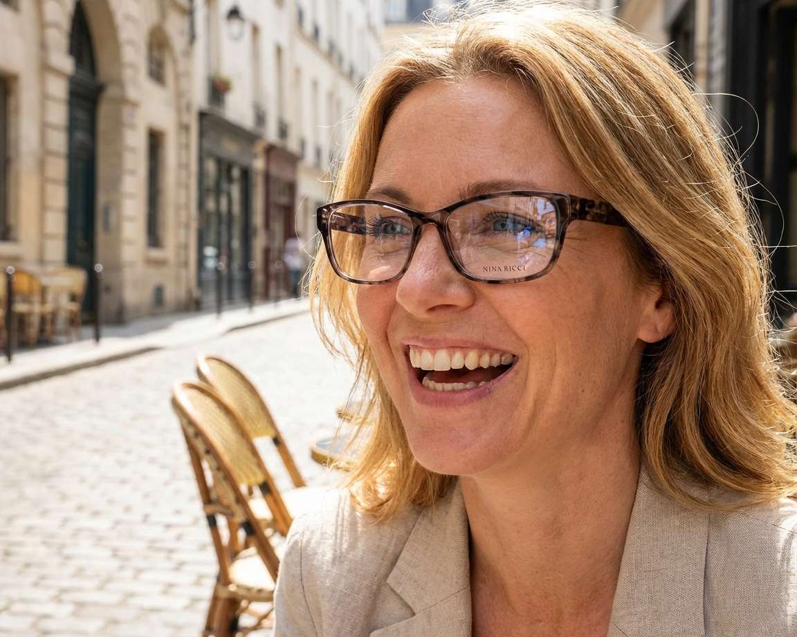 Nina Ricci VNR-130 07HI 52-16 Plum Black autre vue