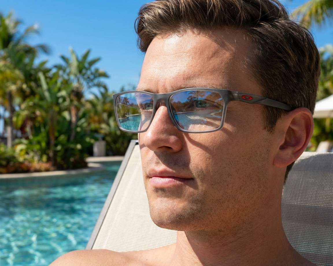 Oakley OX8032 02 55-16 Gris  vue 360 degr&eacute;s 14