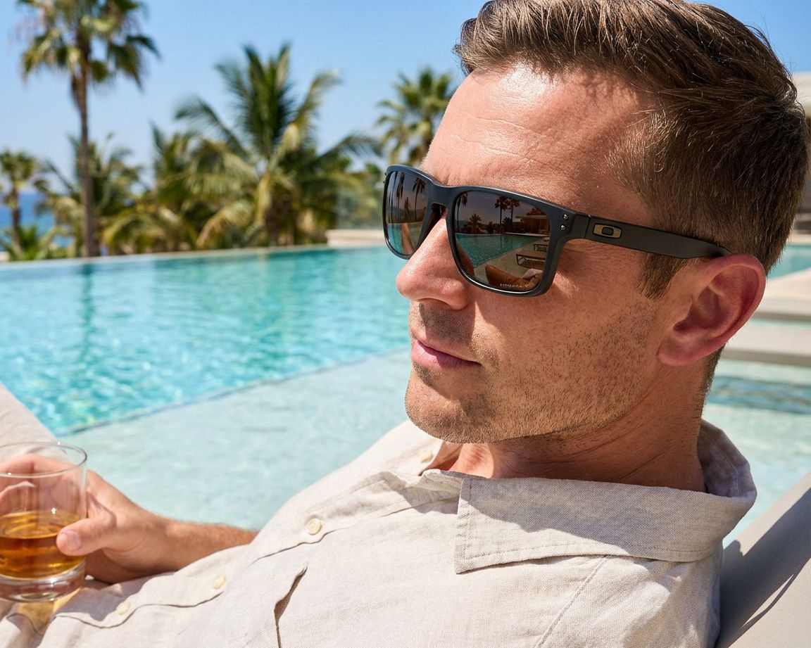 Oakley OO9102 9102D7 55-18 Noir  vue 360 degr&eacute;s 10