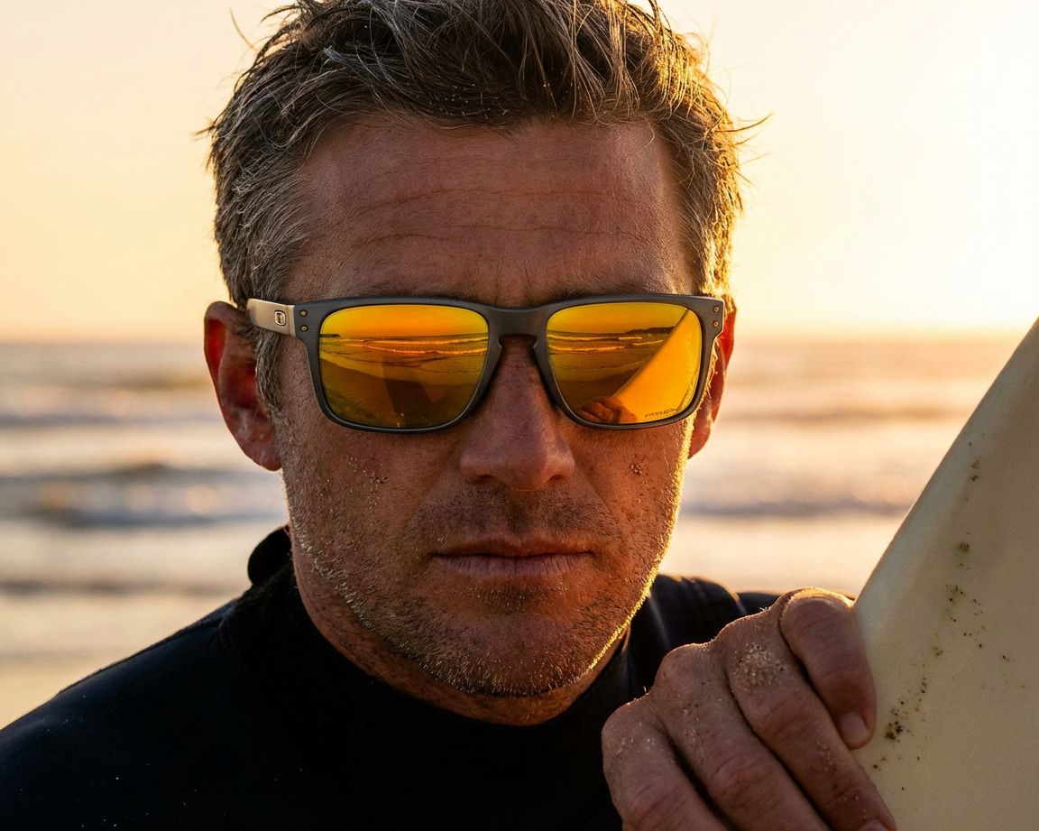 Oakley OO9102 9102W4 55-18 Gris  vue 360 degr&eacute;s 11