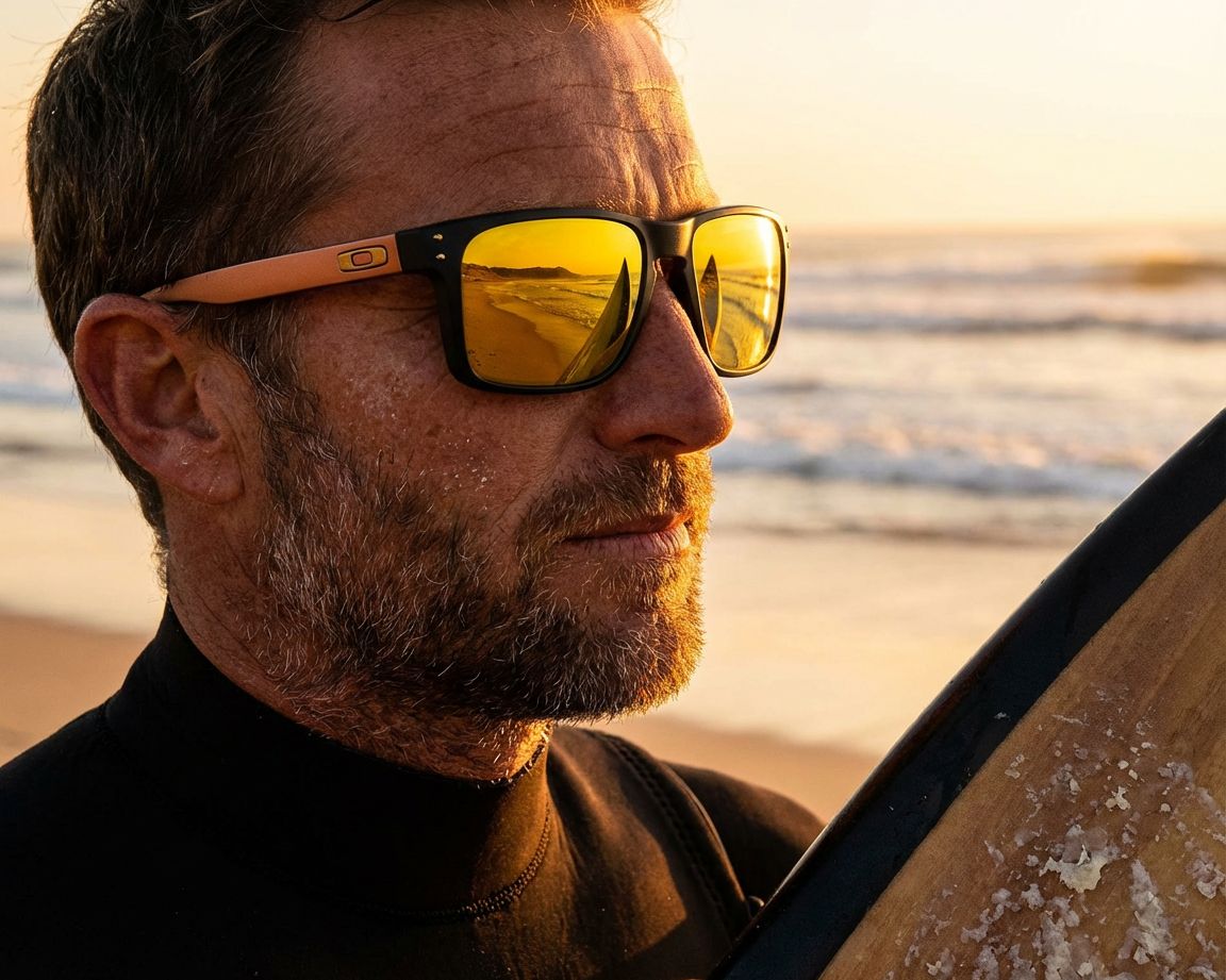 Oakley OO9102 9102W4 55-18 Gris  vue 360 degr&eacute;s 12