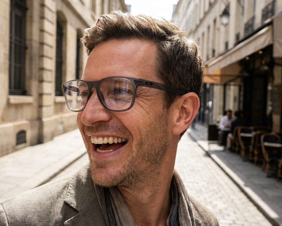 Oakley OX8177 817702 54-15 Gris  vue 360 degr&eacute;s 25