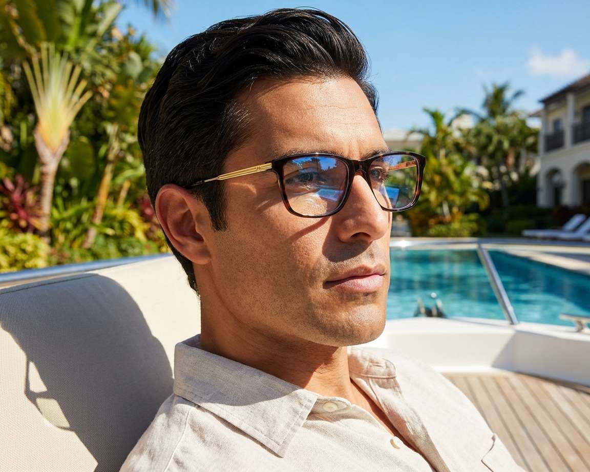 Pierre Cardin P.C.-6245 086 56-17 Havana  vue 360 degr&eacute;s 5